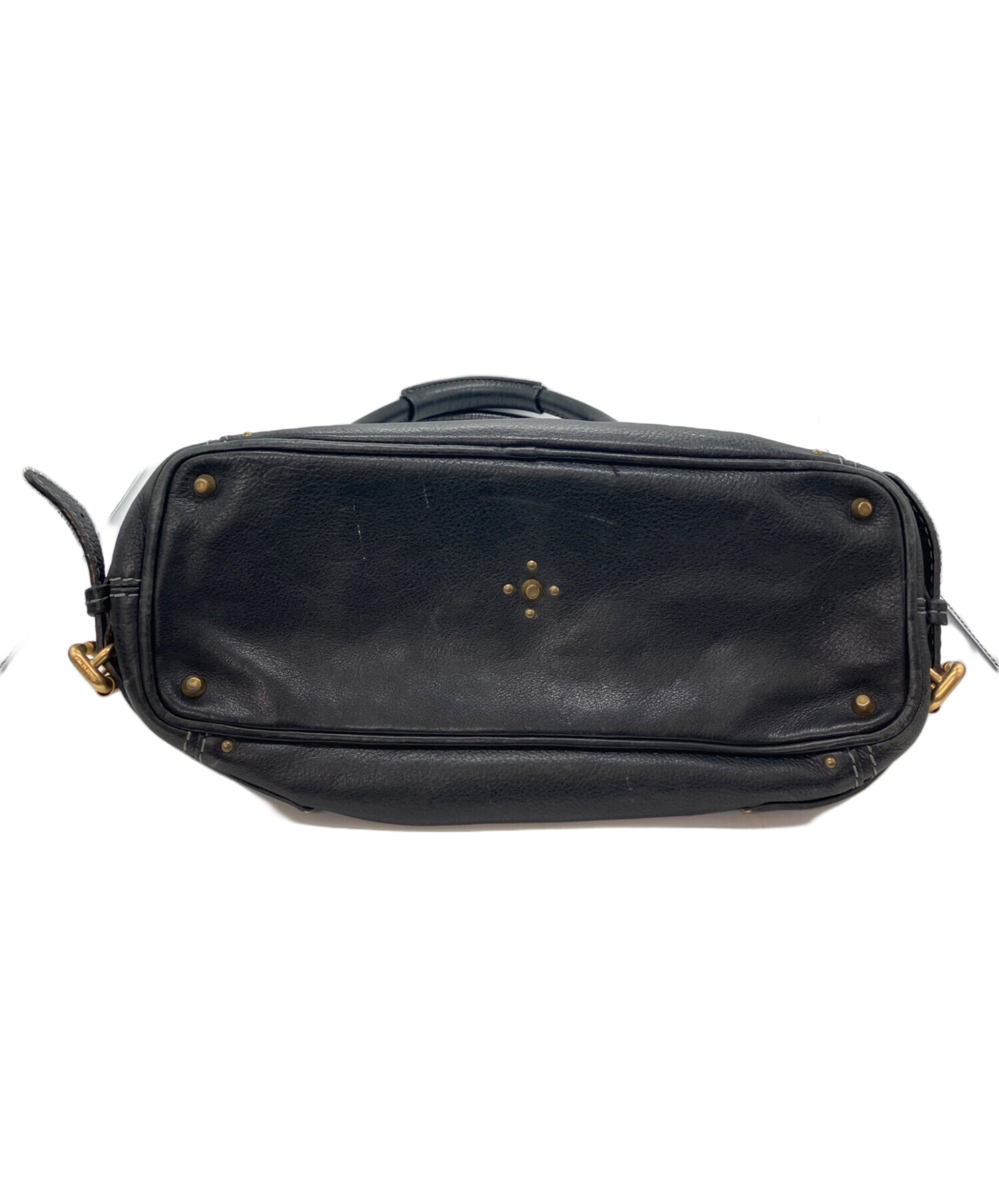 中古・古着通販】Chloe (クロエ) レザーパディントントートバッグ