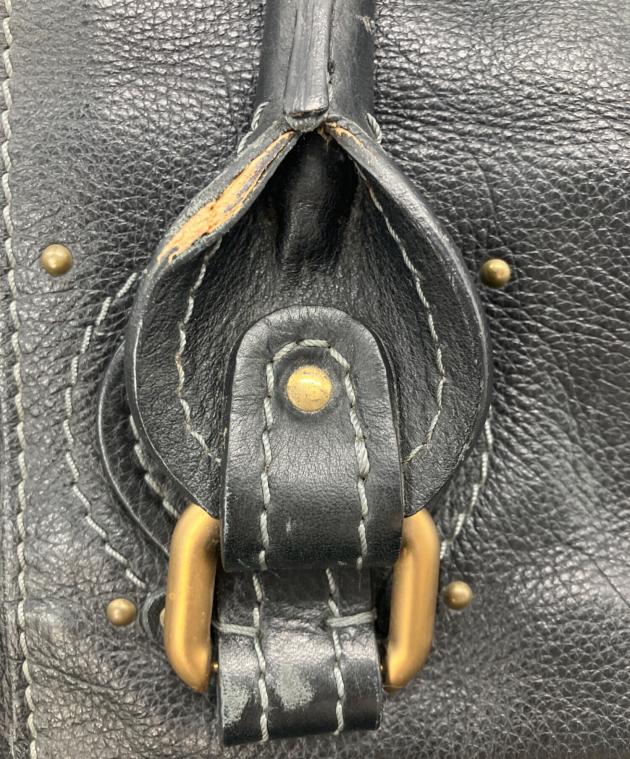 中古・古着通販】Chloe (クロエ) レザーパディントントートバッグ