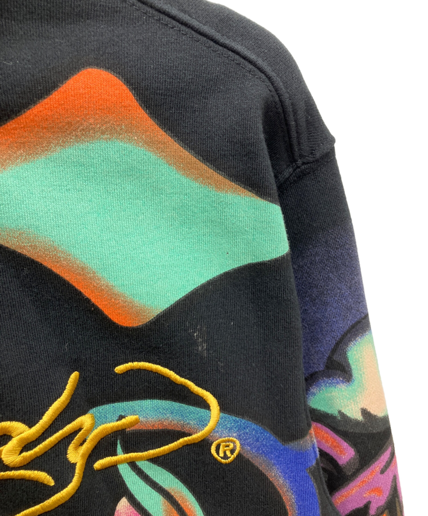 中古・古着通販】Ed Hardy (エド ハーディー) タトゥー風ジップ 