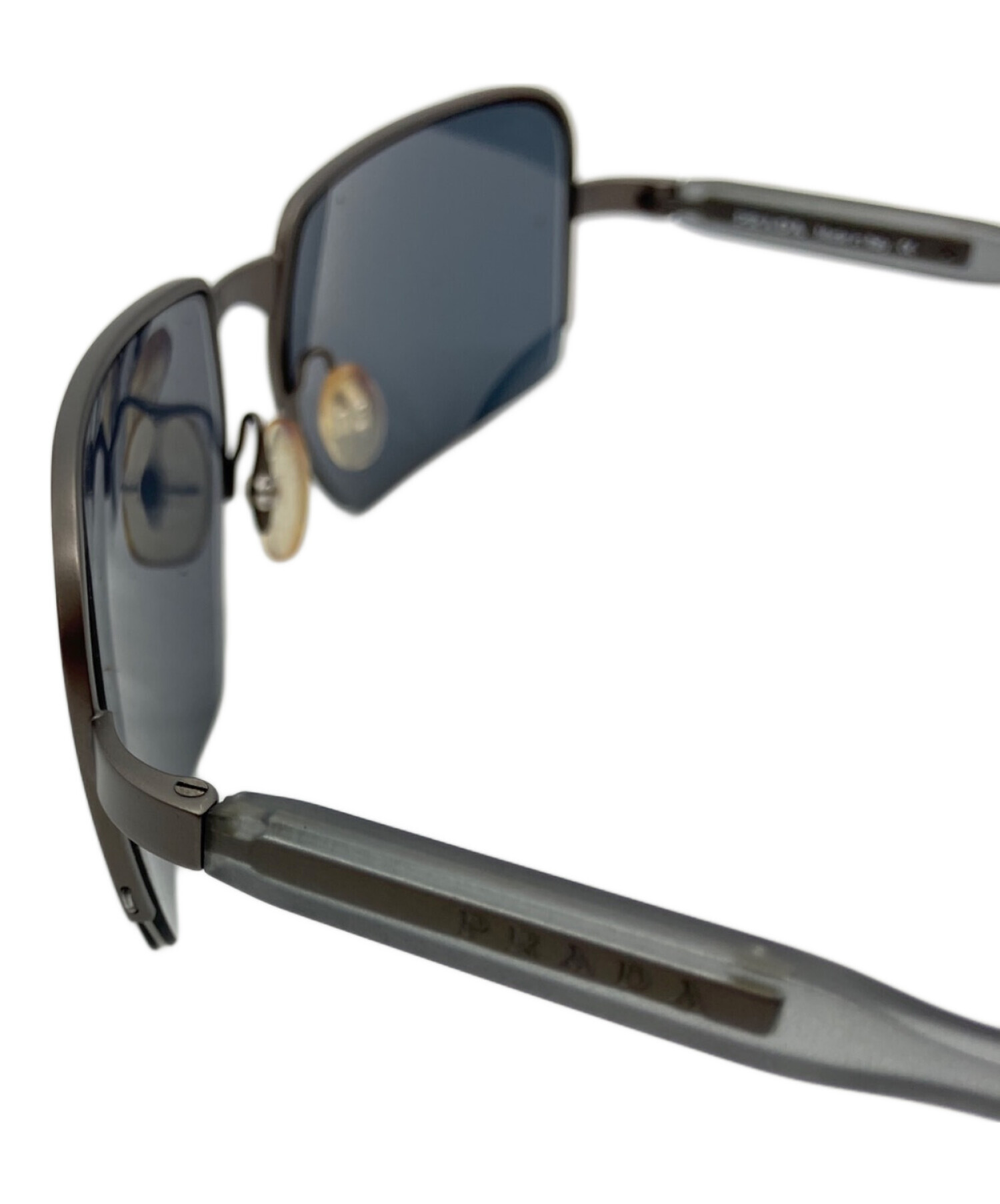 CHANEL ブラック スクエアサングラス 中古・古着通販】CHANEL (シャネル) スクエアシェイプサングラス