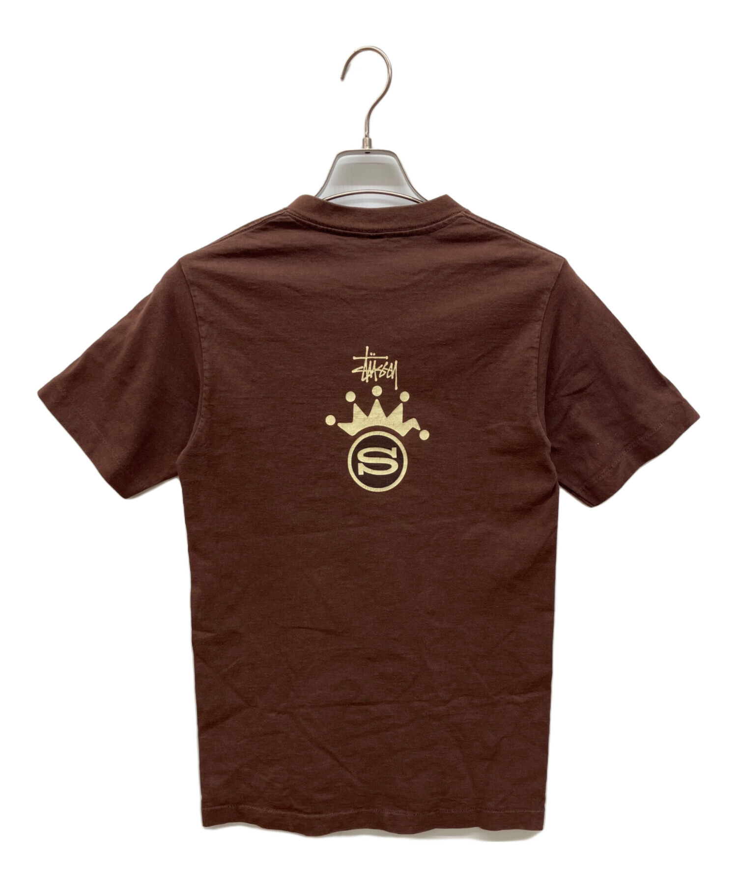 中古・古着通販】stussy (ステューシー) クラウンプリントTシャツ