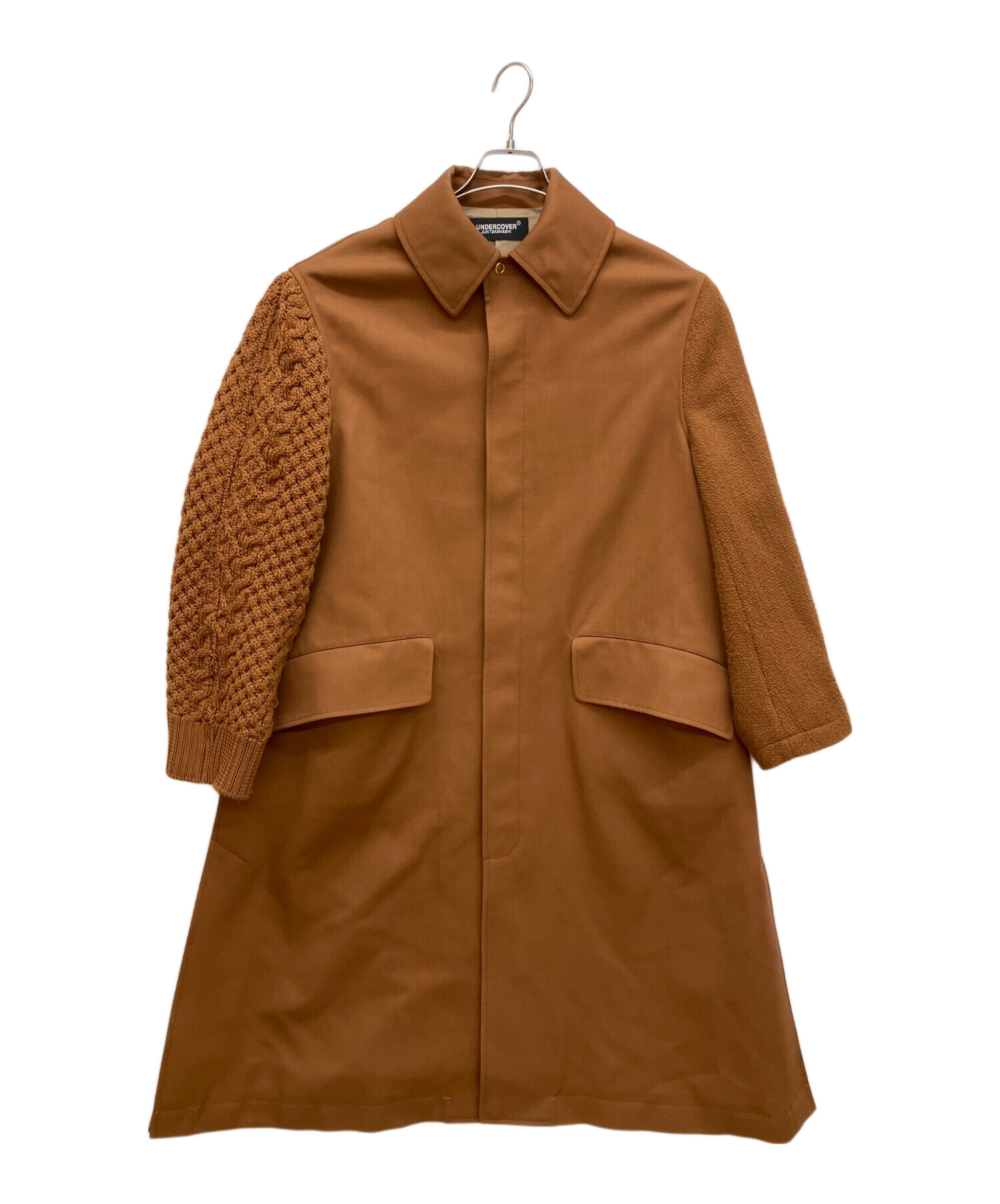 UNDERCOVER ポーラーテック ステンカラーコート アウター 19AW 中古・古着通販】UNDERCOVER (アンダーカバー) 19AW ドッキングステン