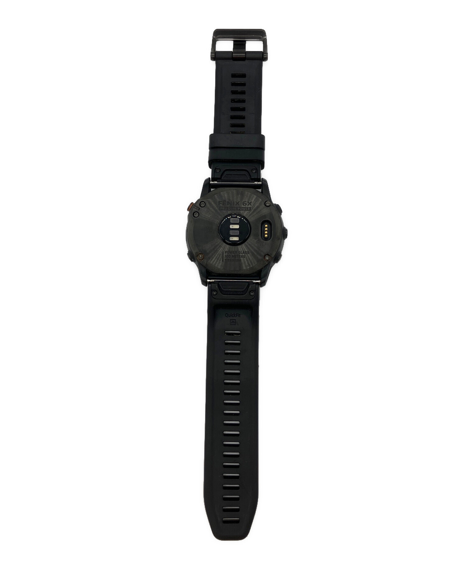 中古・古着通販】GARMIN (ガーミン) fēnix 6X Pro Dual Power Ti Black