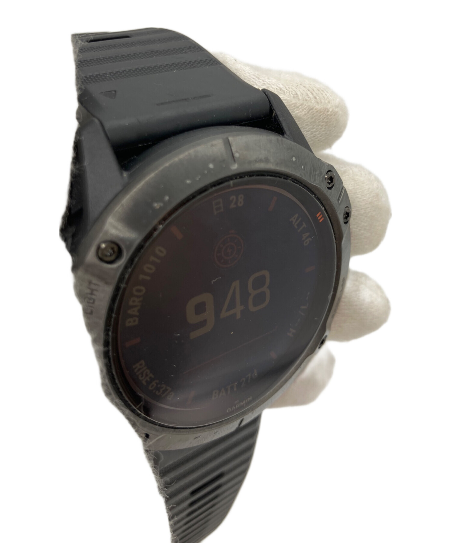 中古・古着通販】GARMIN (ガーミン) fēnix 6X Pro Dual Power Ti Black