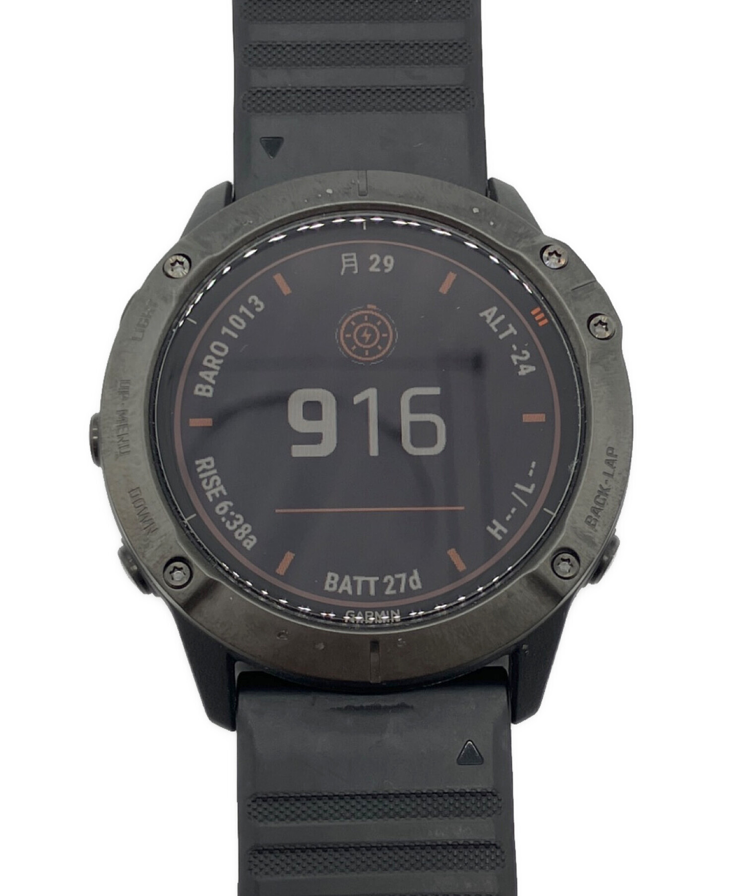中古・古着通販】GARMIN (ガーミン) fēnix 6X Pro Dual Power Ti Black