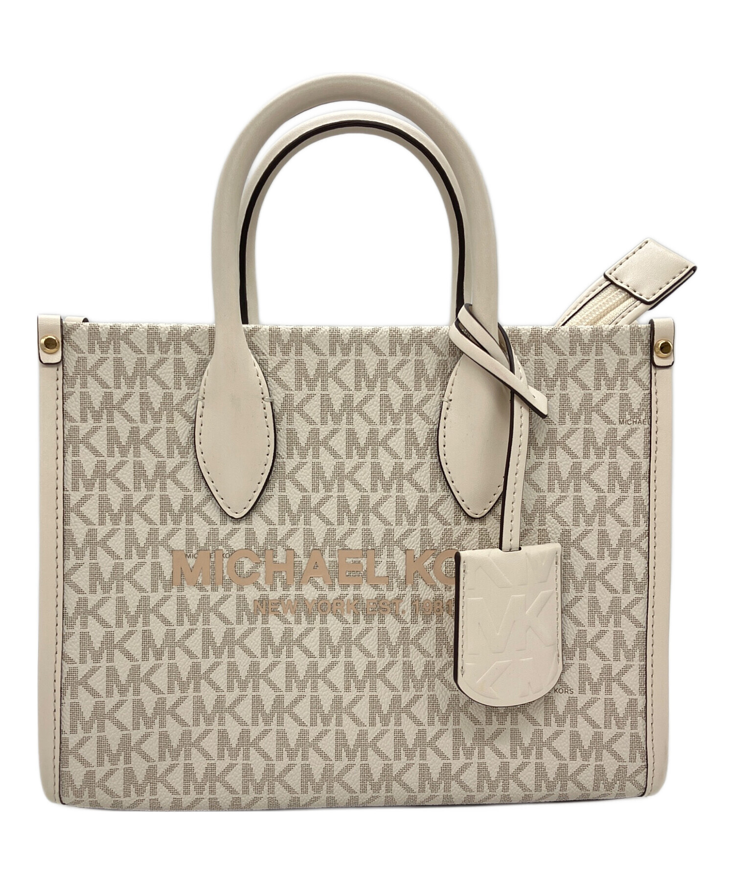 美品 Michael Kors マイケルコース MKシグネチャー ショルダーバッグ 