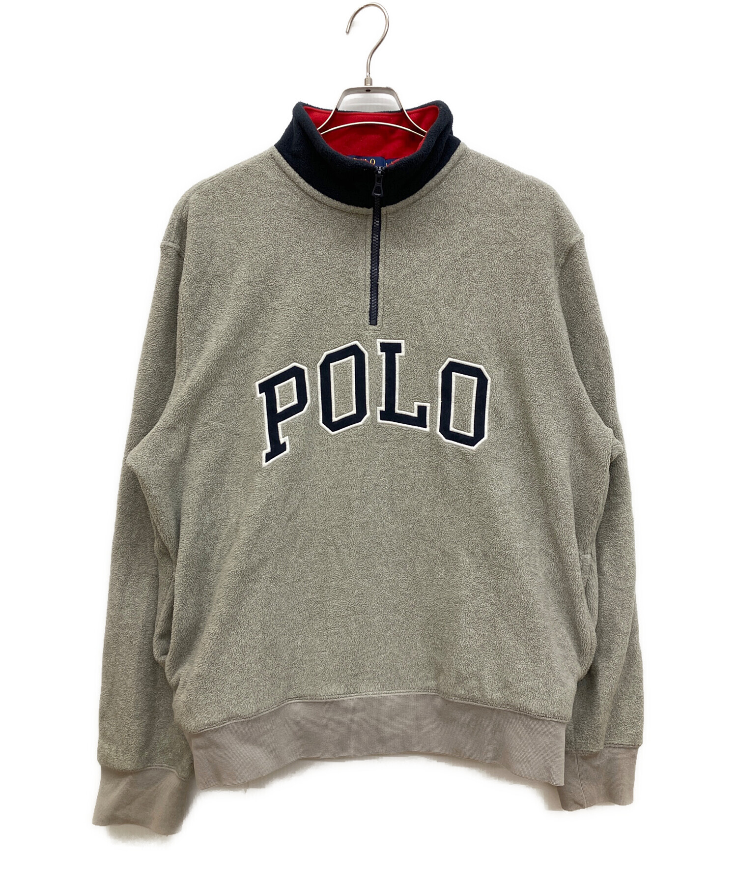 【未使用急】ポロ ラルフローレン ハーフジップ フリース プルオーバー 中古・古着通販】POLO RALPH LAUREN (ポロ・ラルフローレン) フリース