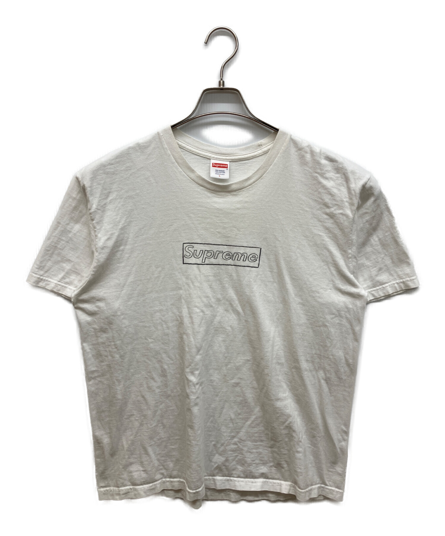 中古・古着通販】Supreme (シュプリーム) KAWS Chalk Logo Tee