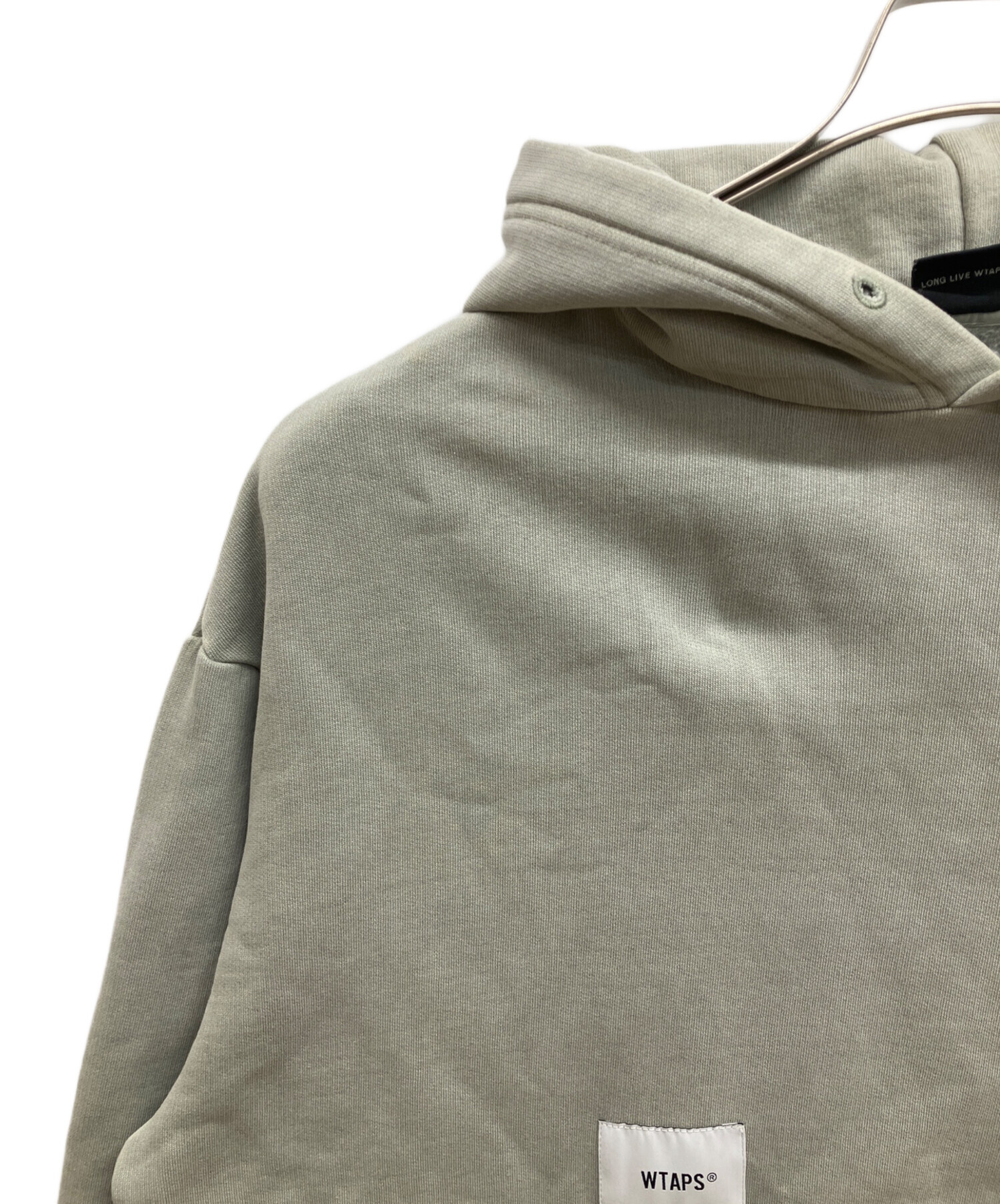 中古・古着通販】WTAPS (ダブルタップス) プルオーバーパーカー グレー