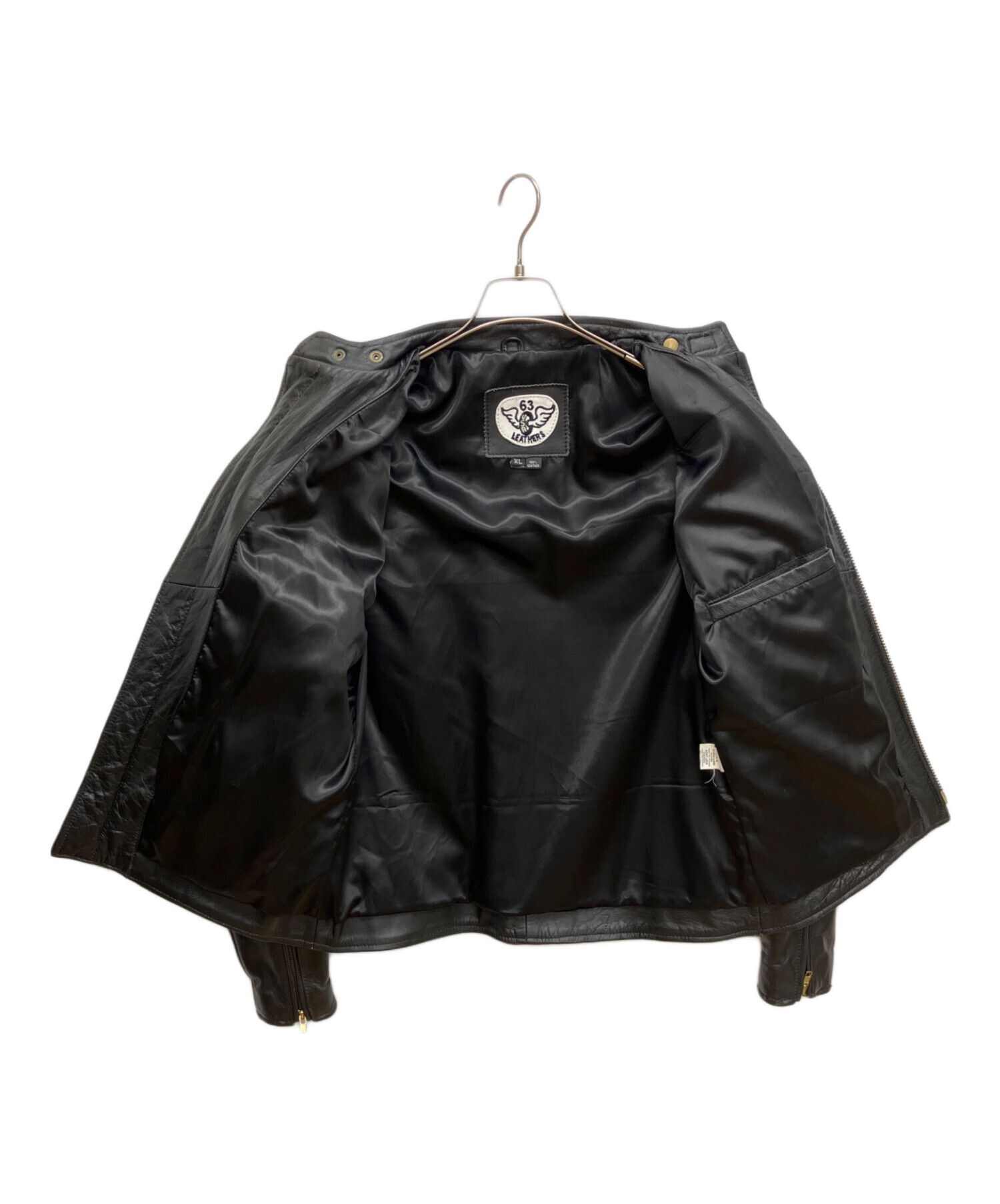 中古・古着通販】63 leathers (ロクサン レザーズ) シングルライダース 