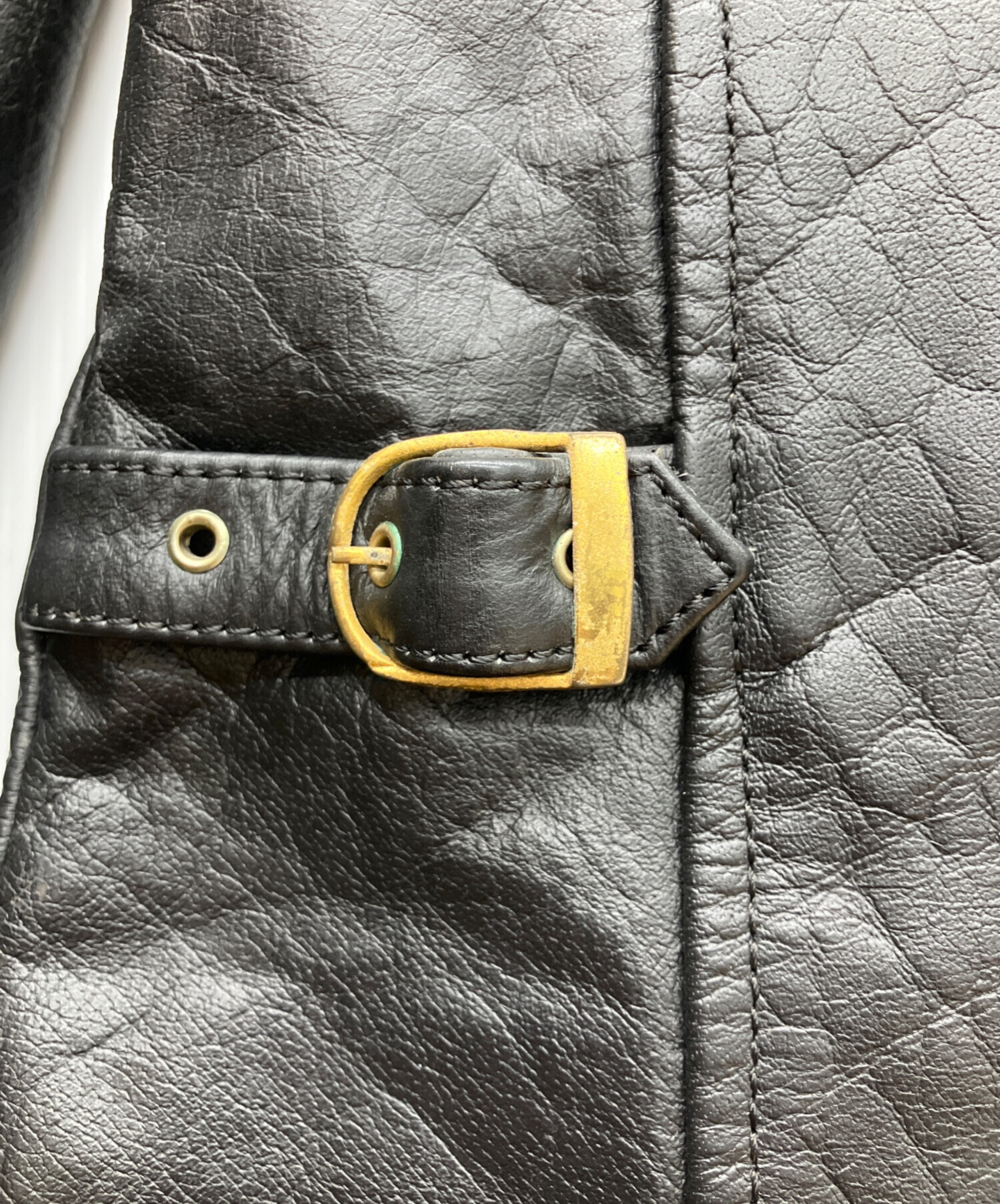 中古・古着通販】63 leathers (ロクサン レザーズ) シングルライダース