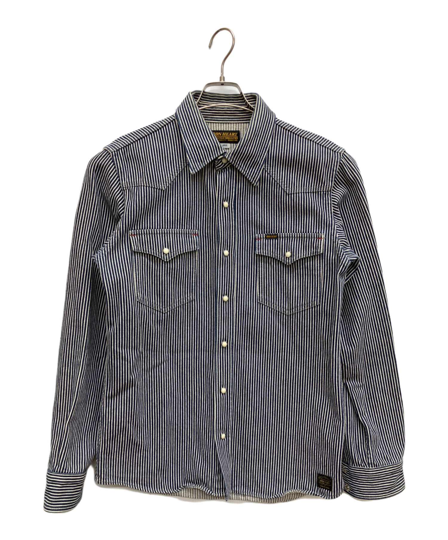 中古・古着通販】IRON HEART (アイアンハート) ヒッコリーウエスタン