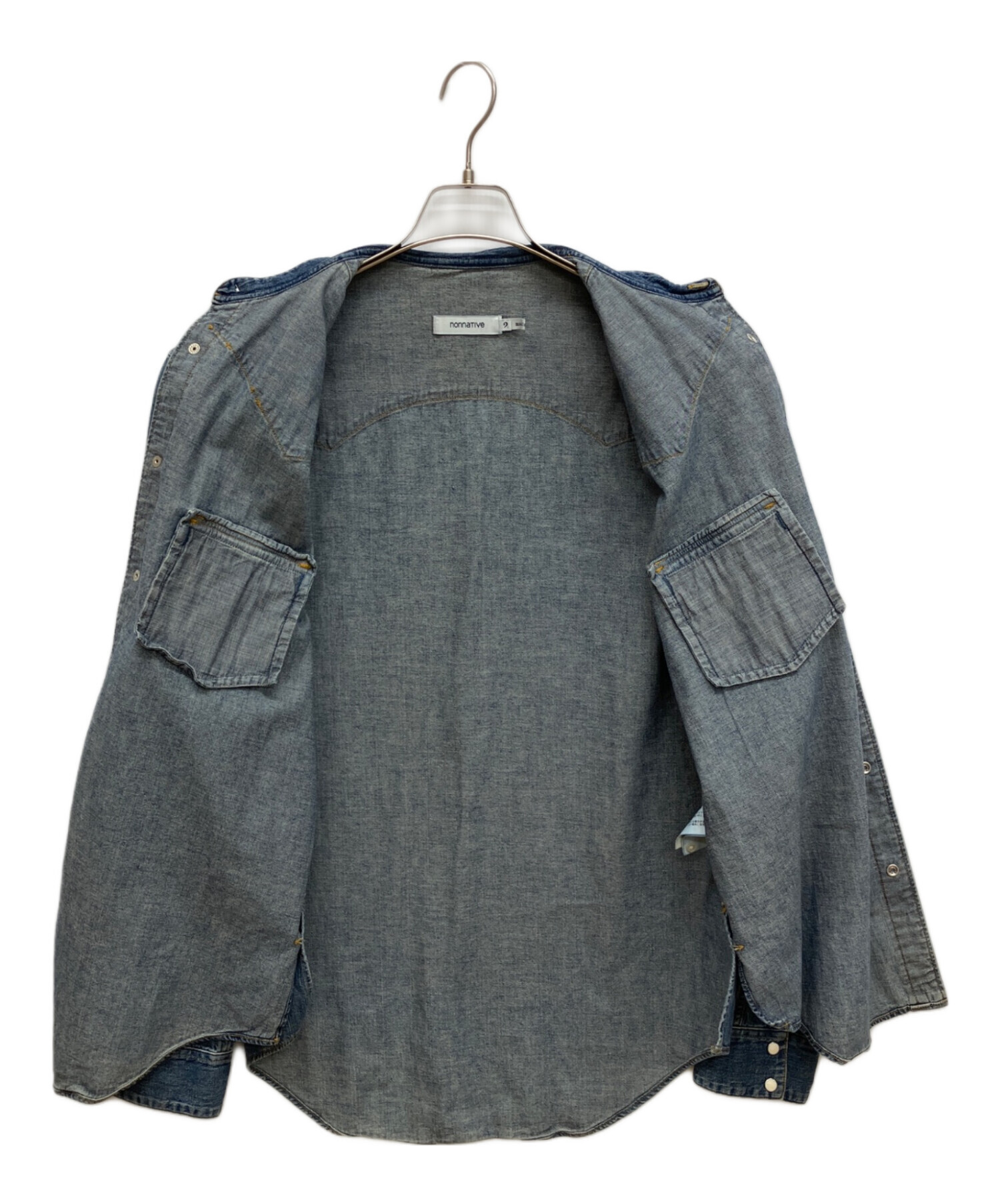 中古・古着通販】nonnative (ノンネイティブ) RANCHER SHIRT COTTON