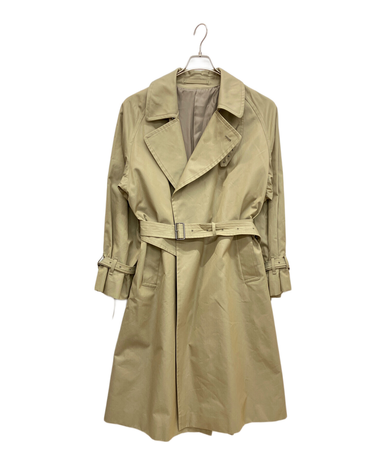中古・古着通販】BLURHMS (ブラームス) Gabardine Double Belt Trench