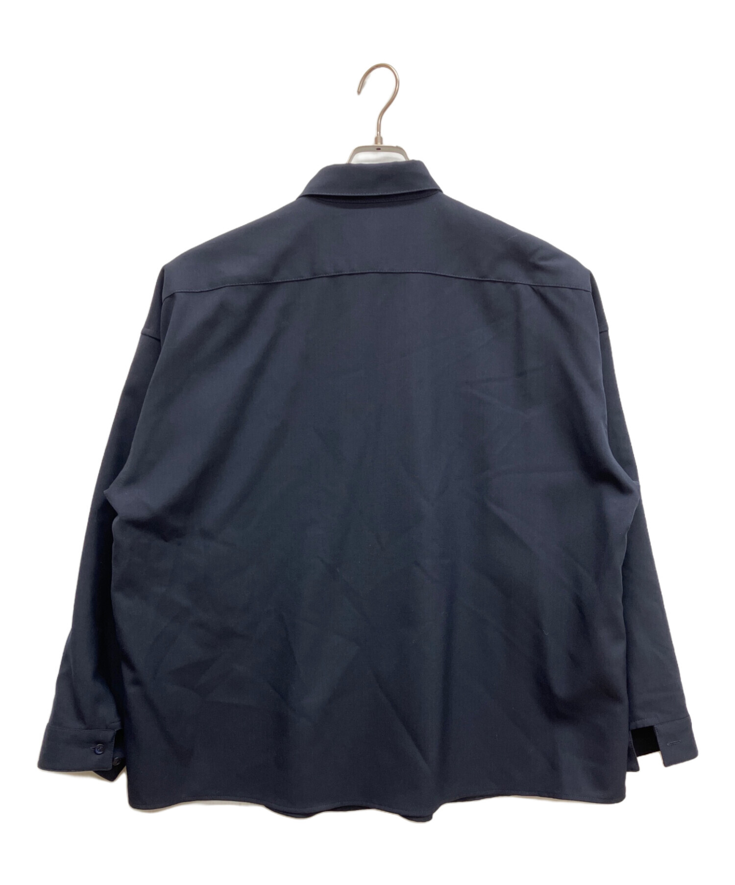 中古・古着通販】MARNI (マルニ) ウールトロピカルシャツ ネイビー