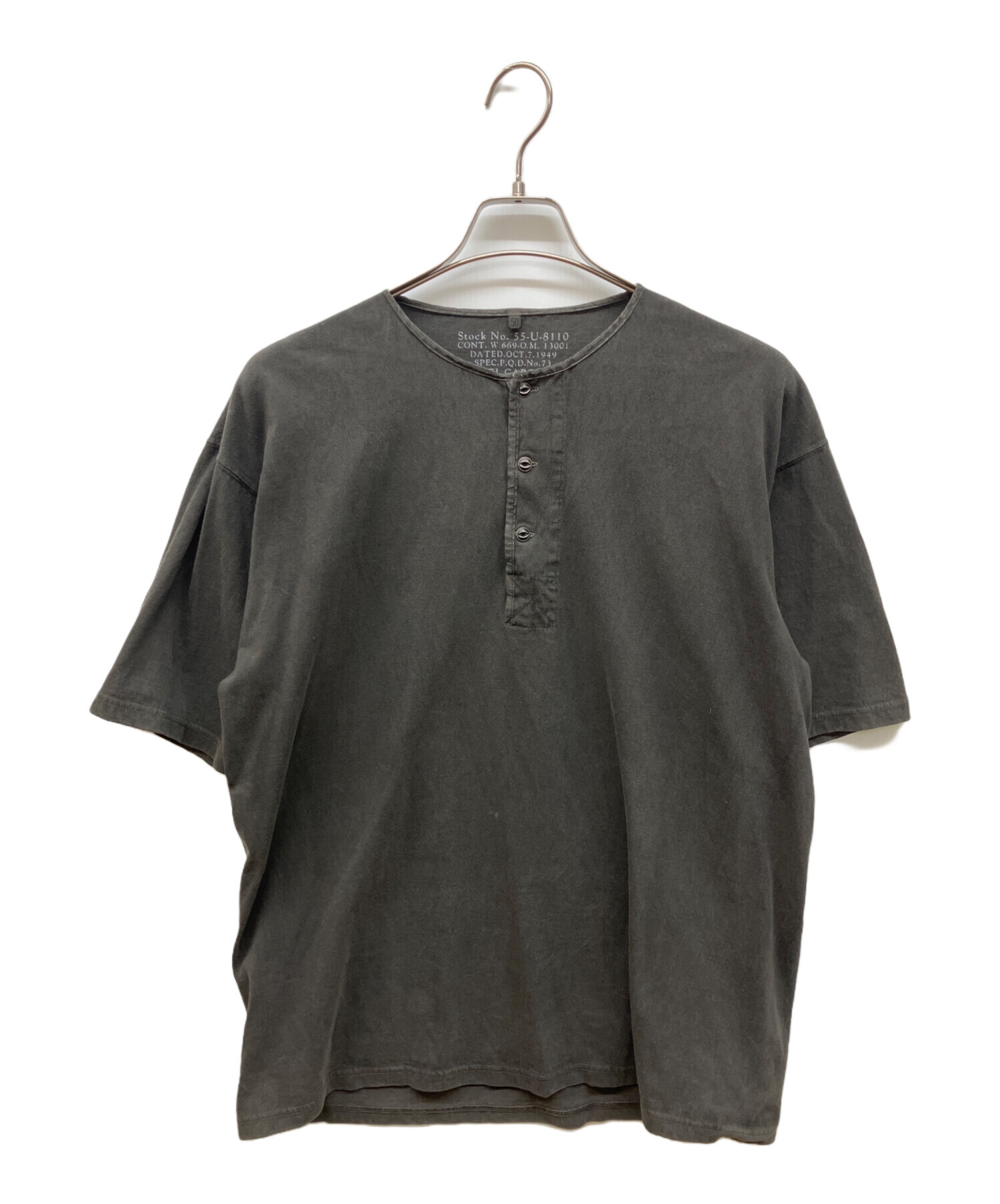 中古・古着通販】NIGEL CABOURN (ナイジェルケーボン) ヘンリーネックT