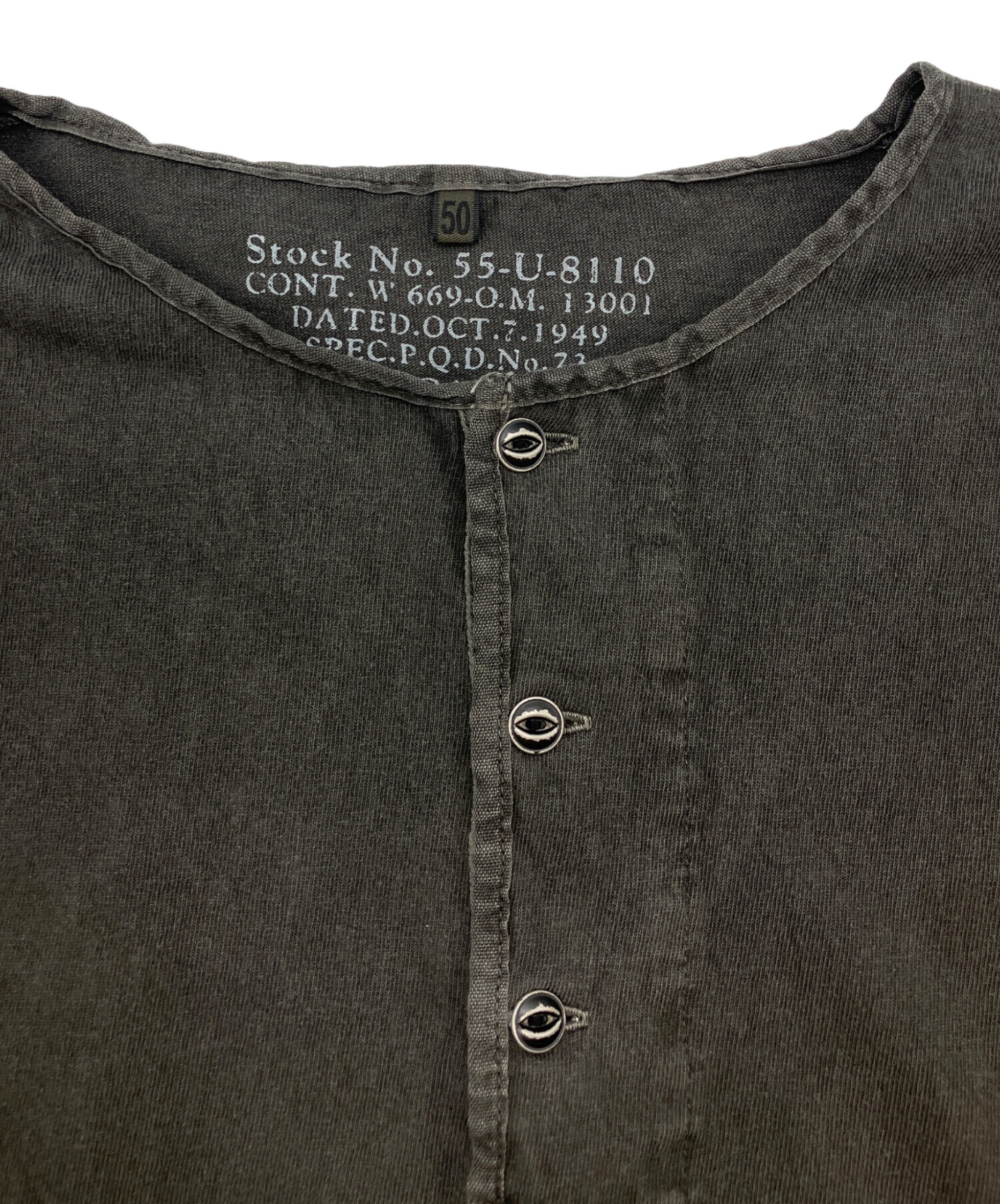 中古・古着通販】NIGEL CABOURN (ナイジェルケーボン) ヘンリーネックT