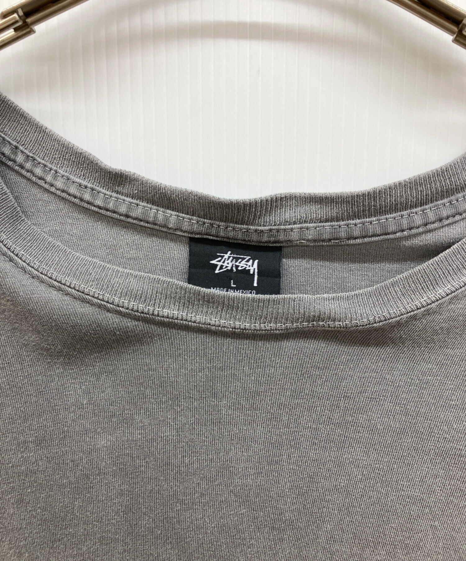 中古・古着通販】stussy (ステューシー) ロゴプリントロングスリーブ
