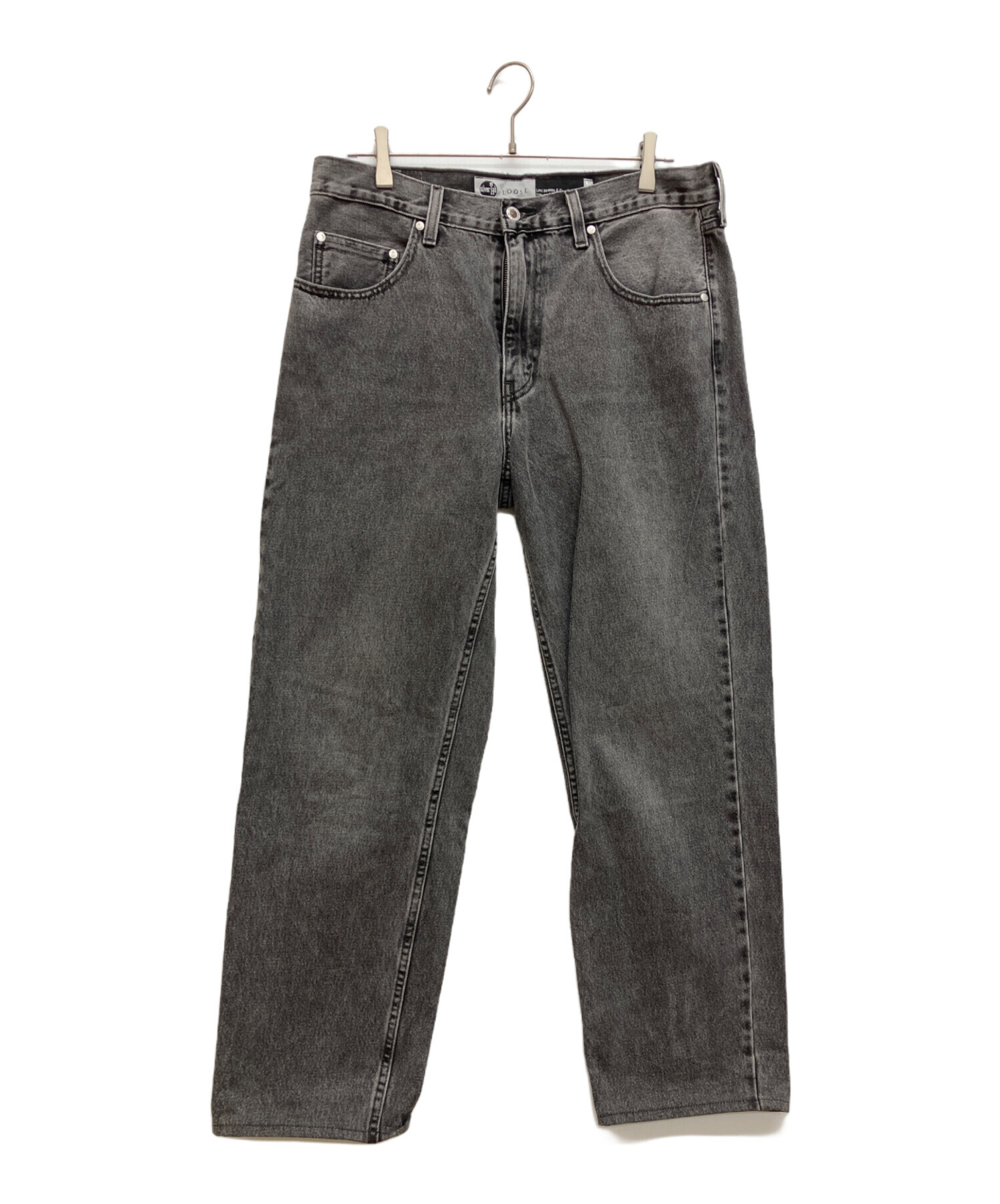 リーバイス　シルバータブ　デニム　ジーンズ　W32 ルーズフィット　ストレート 中古・古着通販】LEVI'S (リーバイス) SILVERTAB LOOSE FIT/シルバー