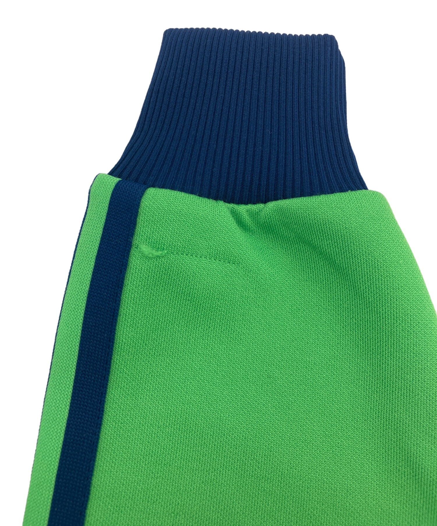 専用品　adidas デサント　グリーン トラックジャケット 希少】アディダス デサント ジャージ 7号 2XL 黄緑 グリーン ネイビー