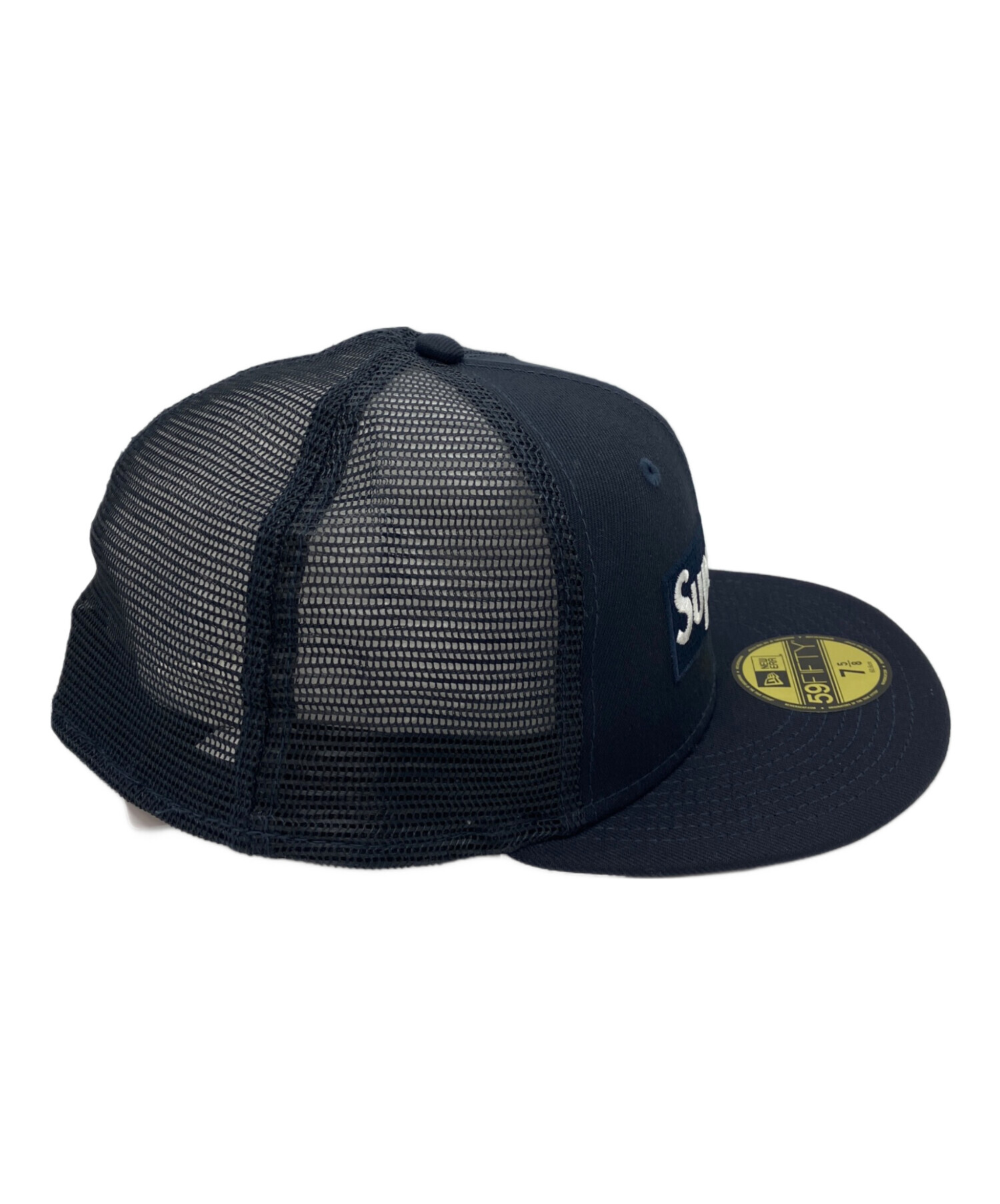 【超美品！！】supreme ニューエラ　メッシュキャップ　ネイビー 中古・古着通販】SUPREME (シュプリーム) New Era (ニューエラ) Mesh