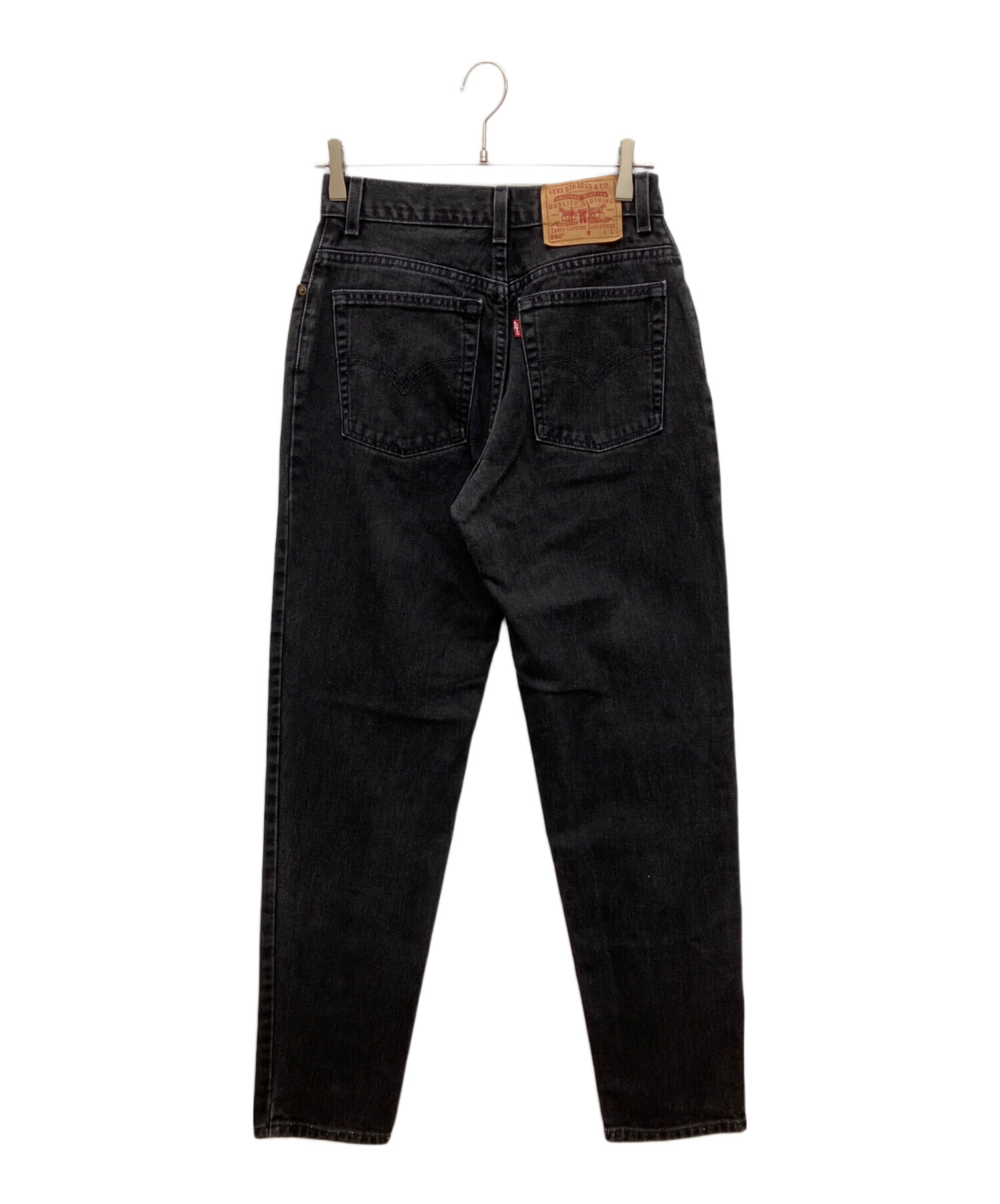 中古・古着通販】LEVI'S (リーバイス) 550デニムパンツ ブラック