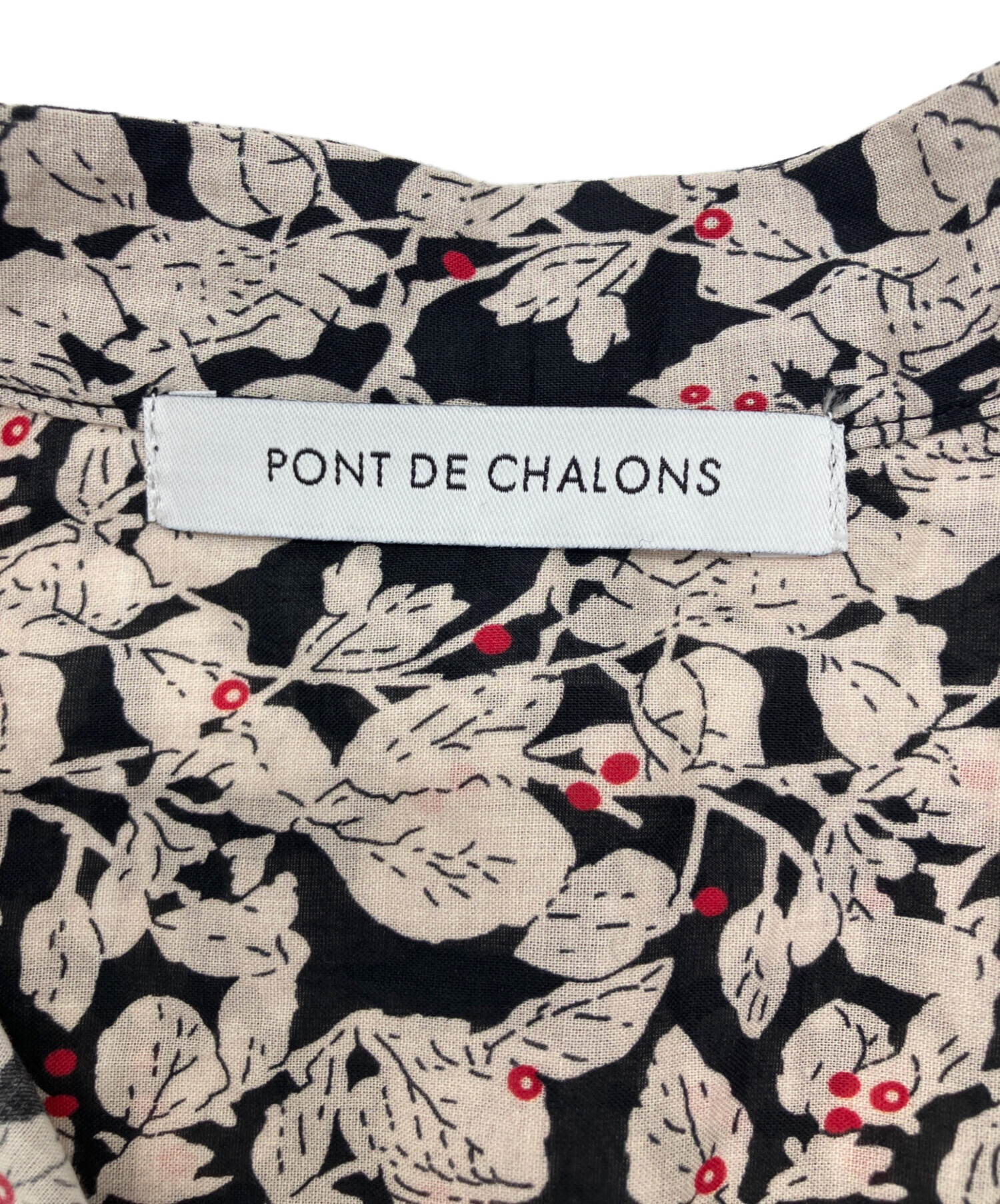 中古・古着通販】PONT DE CHALONS (ポンデシャロン) リーフプリント