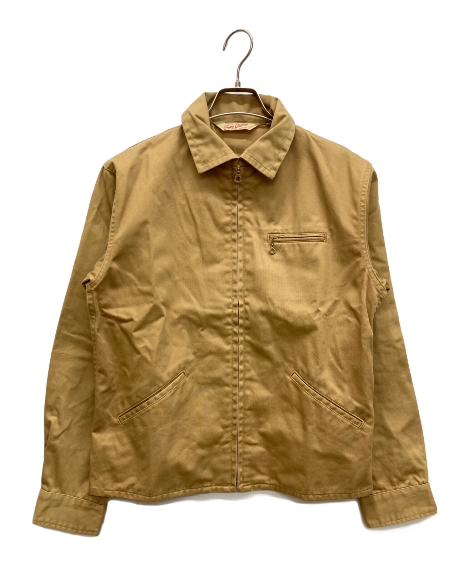 Trophy Clothing ベージュ ジャケット サイズ42 中古・古着通販】Trophy Clothing (トロフィークロージング