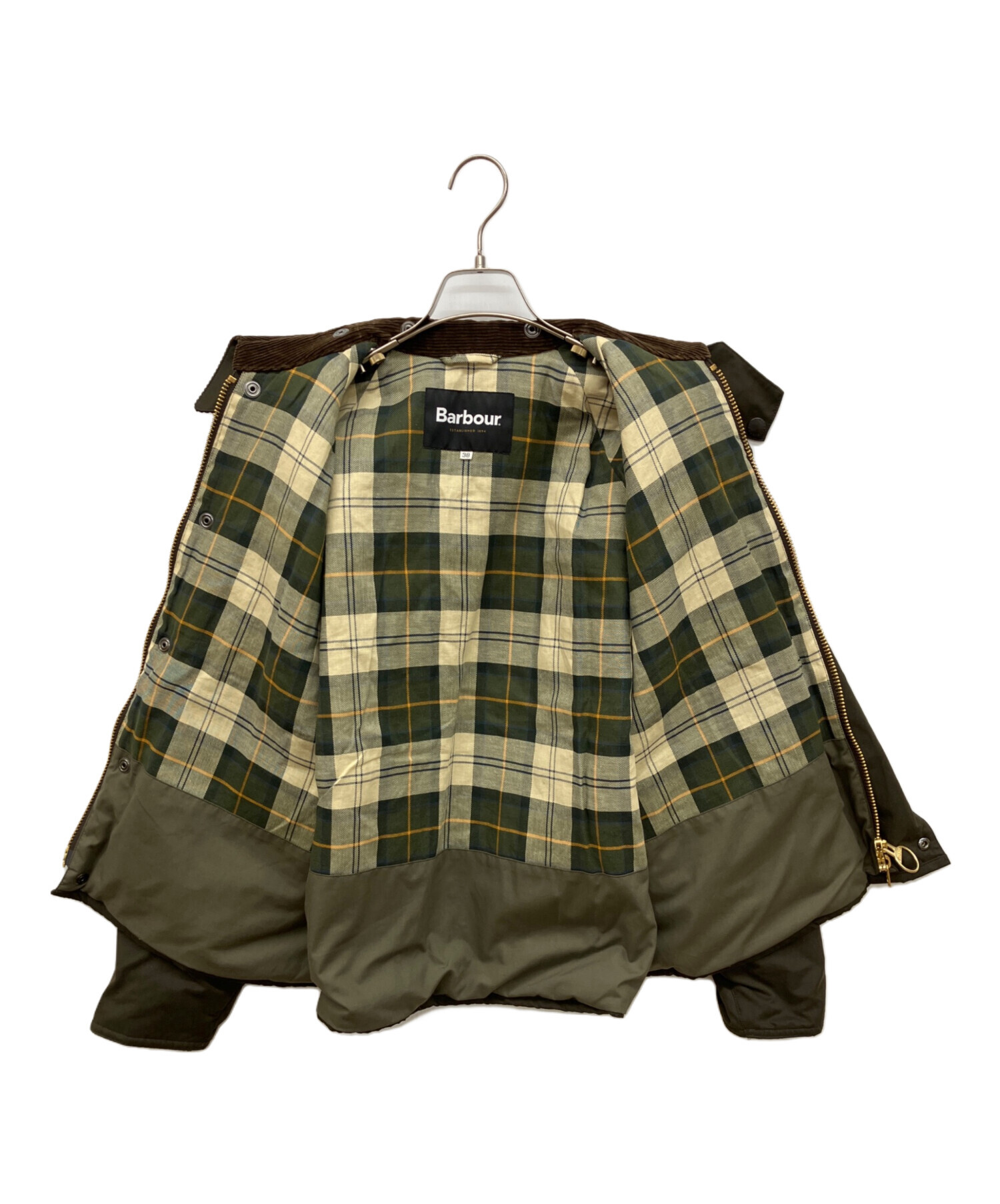 バブアー フリークスストア別注 ボロウデイル サイズ38 オリーブ Barbour/別注 BORROWDALE｜Daytona Park(FREAK'S STORE公式通販)