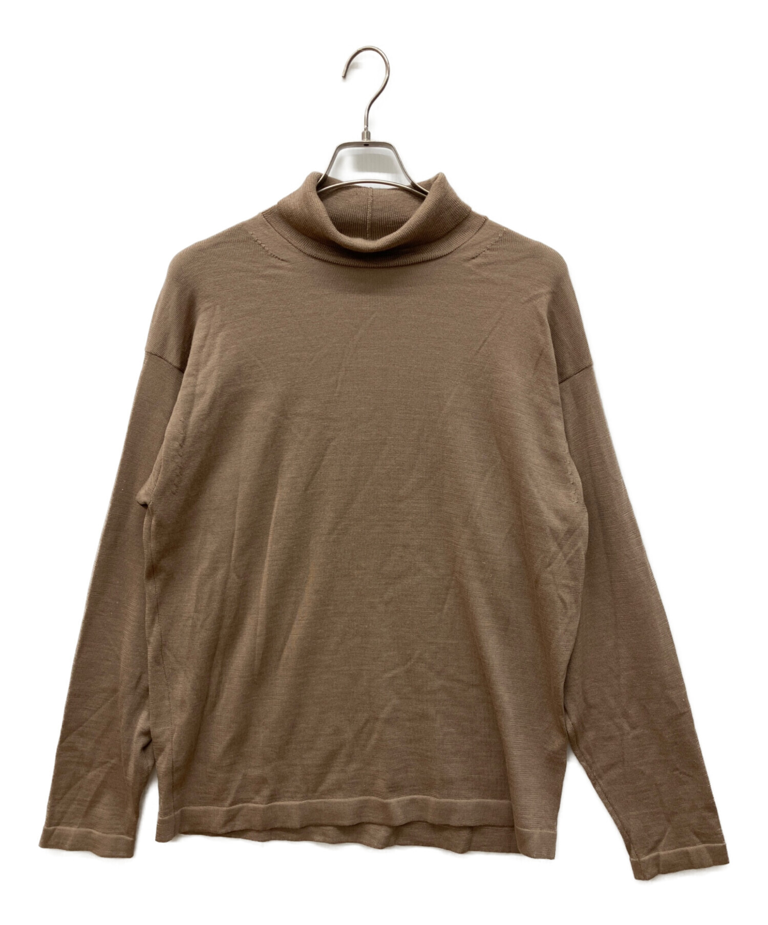 中古・古着通販】AURALEE (オーラリー) SUPER FINE WOOL KNIT TURTLE