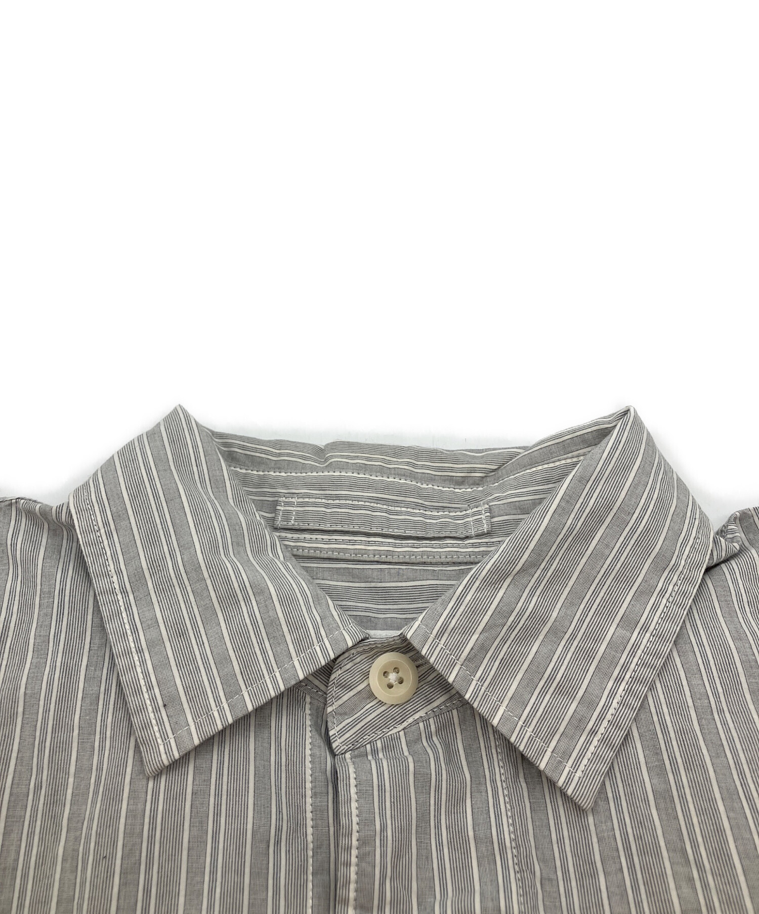 中古・古着通販】MHL (エムエイチエル) PYJAMA STRIPE COTTON