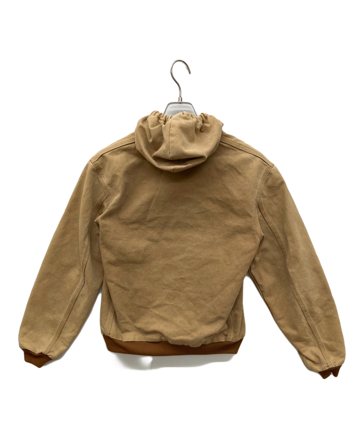 Carhartt カーハート ブルゾン（その他） XS ベージュ 【古着】【中古】 中古・古着通販】CarHartt (カーハート) アクティブジャケット ジップ