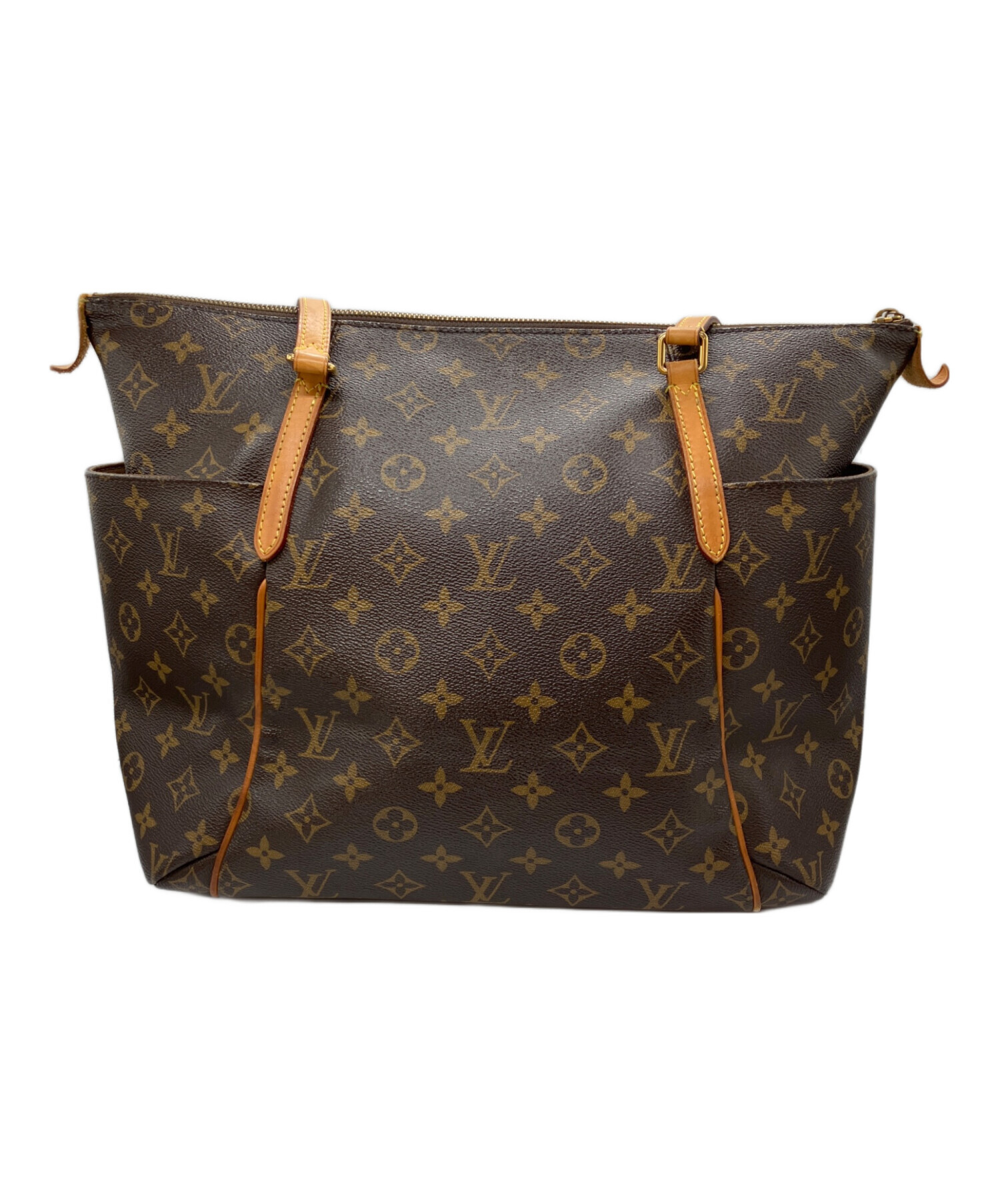 本物 ルイヴィトン LOUIS VUITTON LV トータリー MM モノグラム トートバッグ ショルダーバッグ ブラウン M56689 Totally ビトン バッグ 中古・ 中古・古着通販】LOUIS VUITTON (ルイ ヴィトン) トータリーMM
