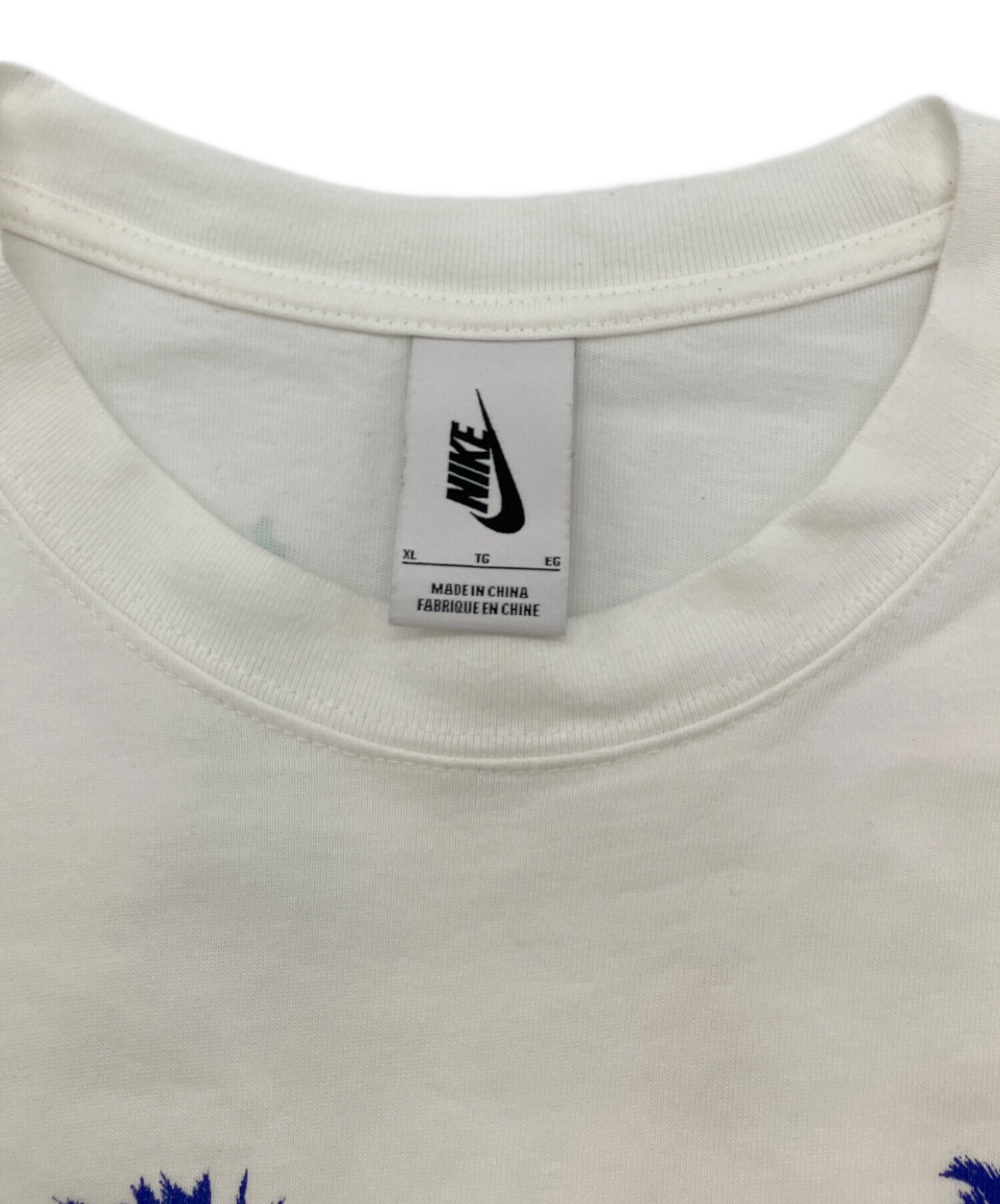 Stussy XL NIKE ホワイト Tシャツ 中古・古着通販】NIKE (ナイキ) stussy (ステューシー) プリントT