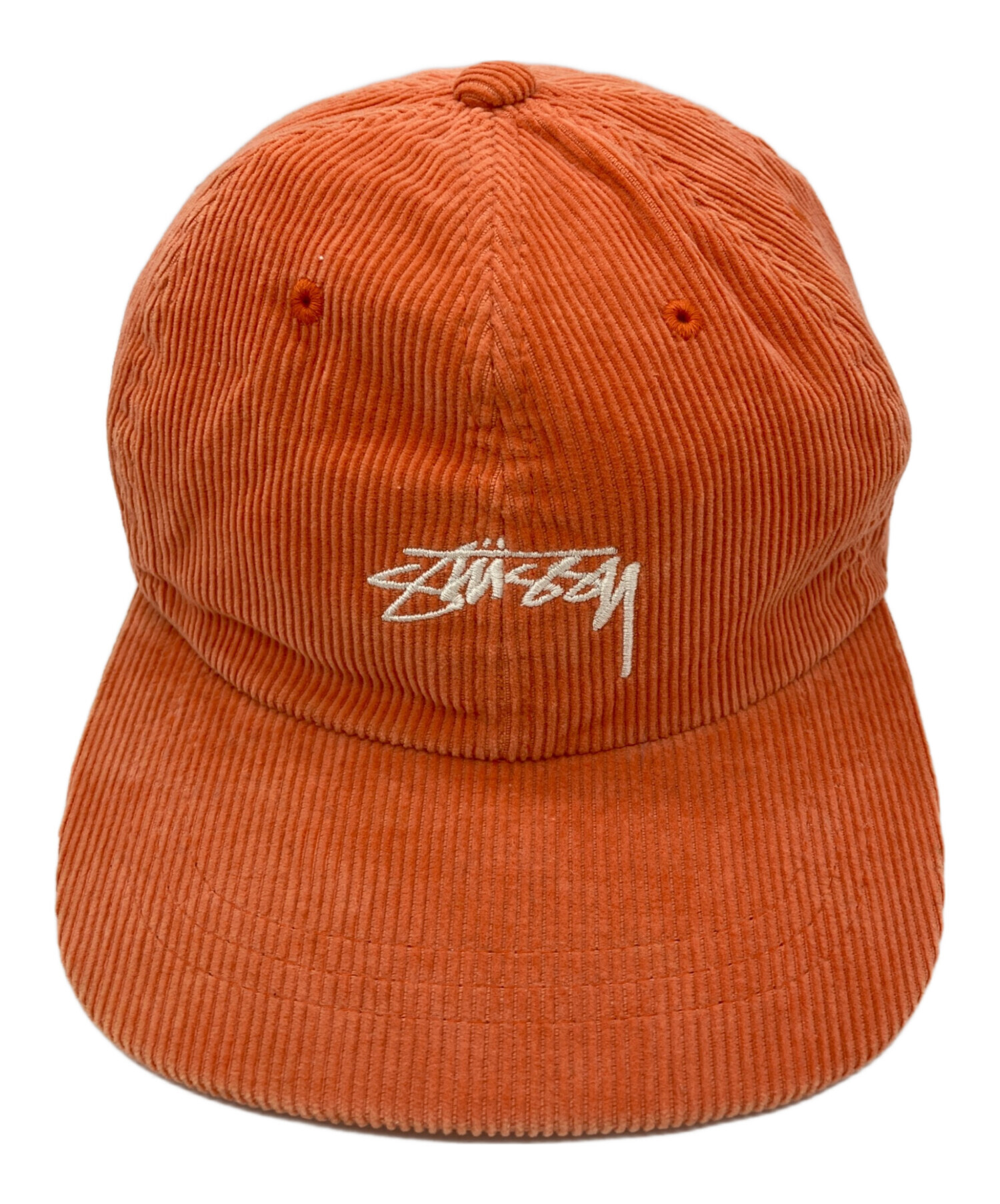中古・古着通販】stussy (ステューシー) キャップ オレンジ｜ブランド