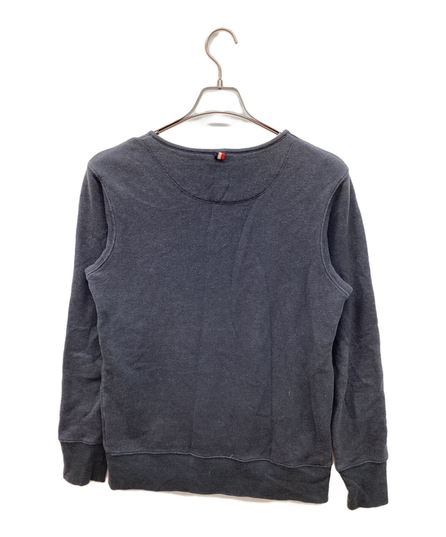MONCLER グレー クルーネック トレーナー 中古・古着通販】MONCLER (モンクレール) ヘンリーネックスウェット