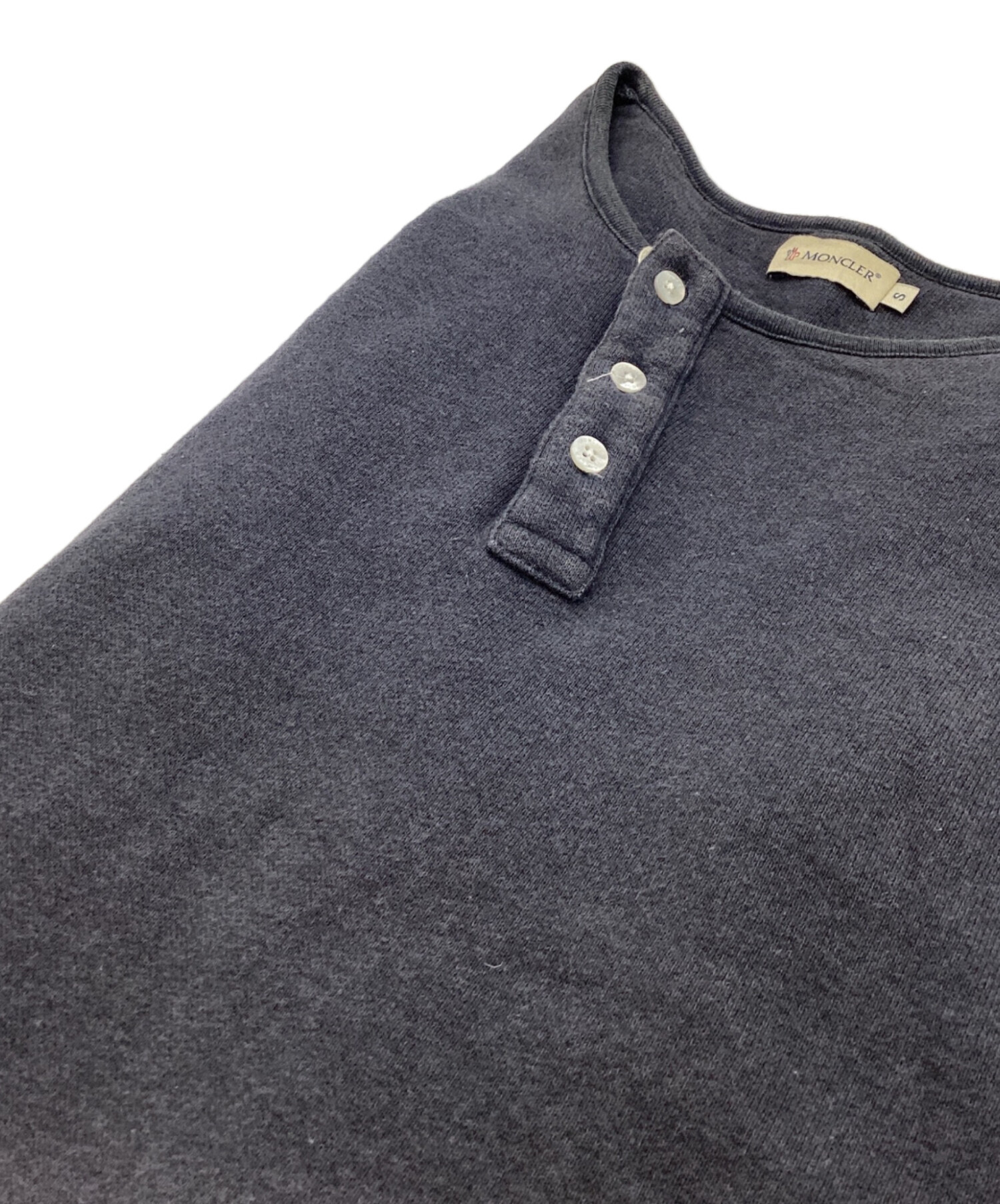 中古・古着通販】MONCLER (モンクレール) ヘンリーネックスウェット