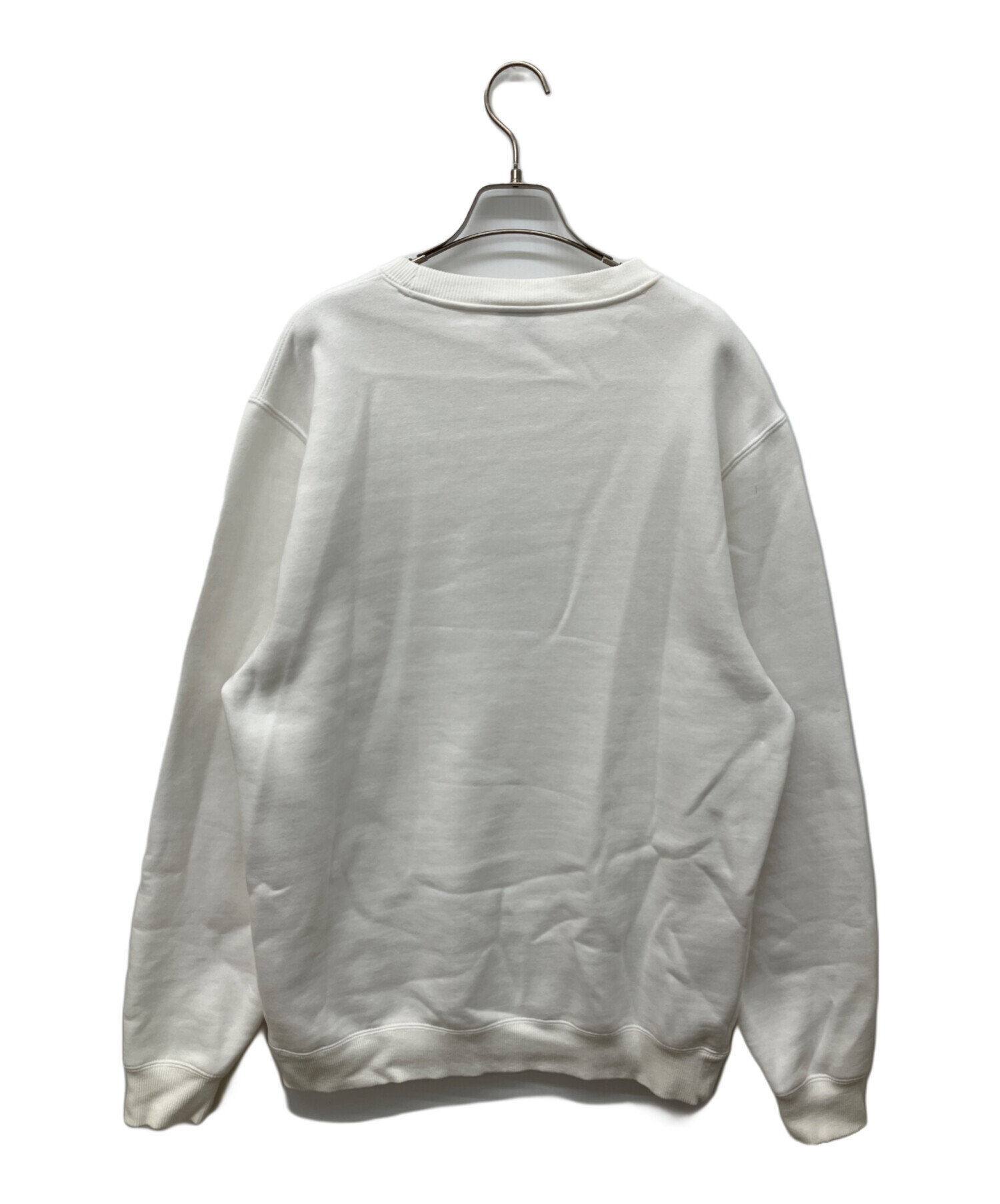 中古・古着通販】stussy (ステューシー) ロゴスウェット ホワイト