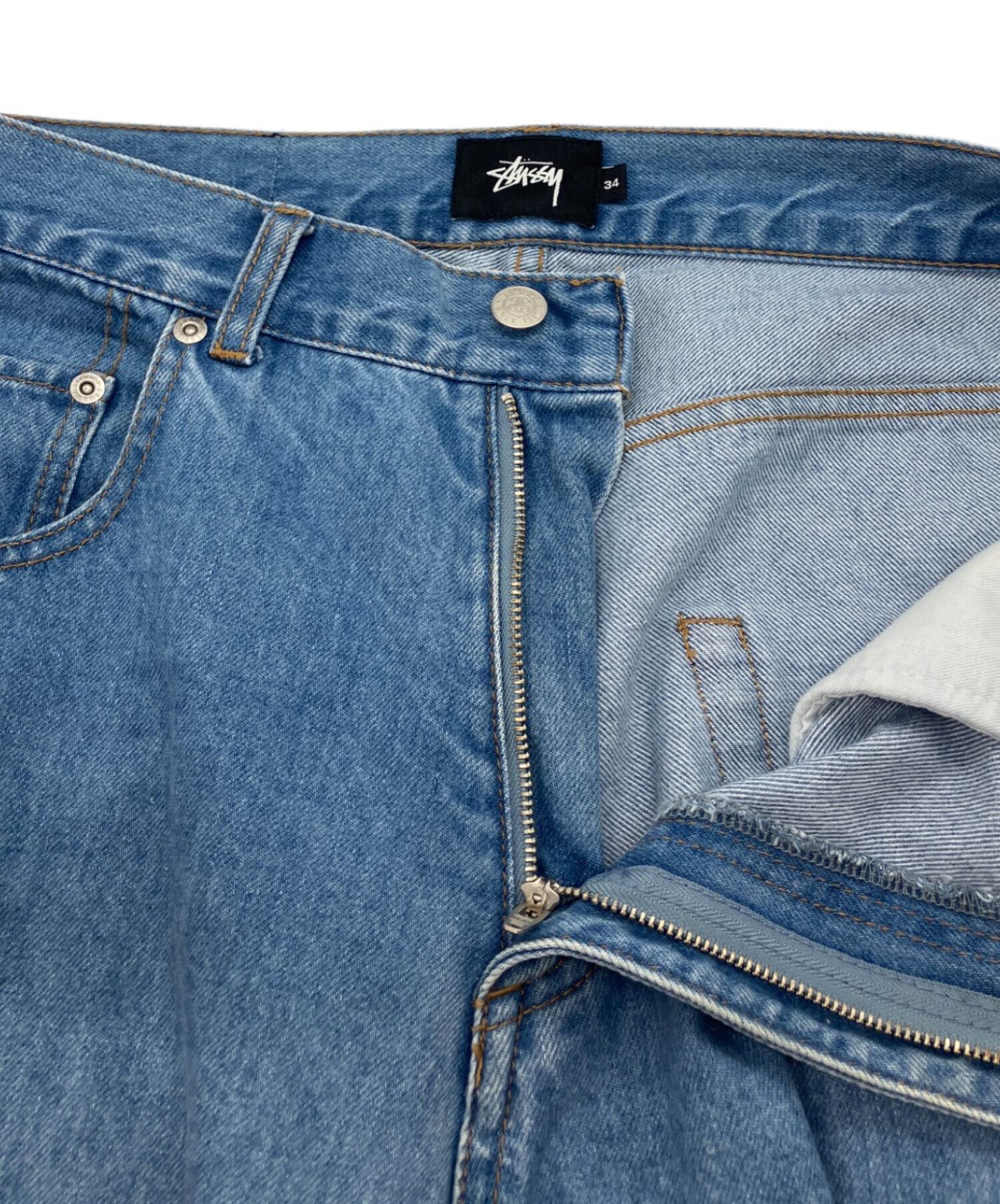 中古・古着通販】stussy (ステューシー) デニムパンツ インディゴ