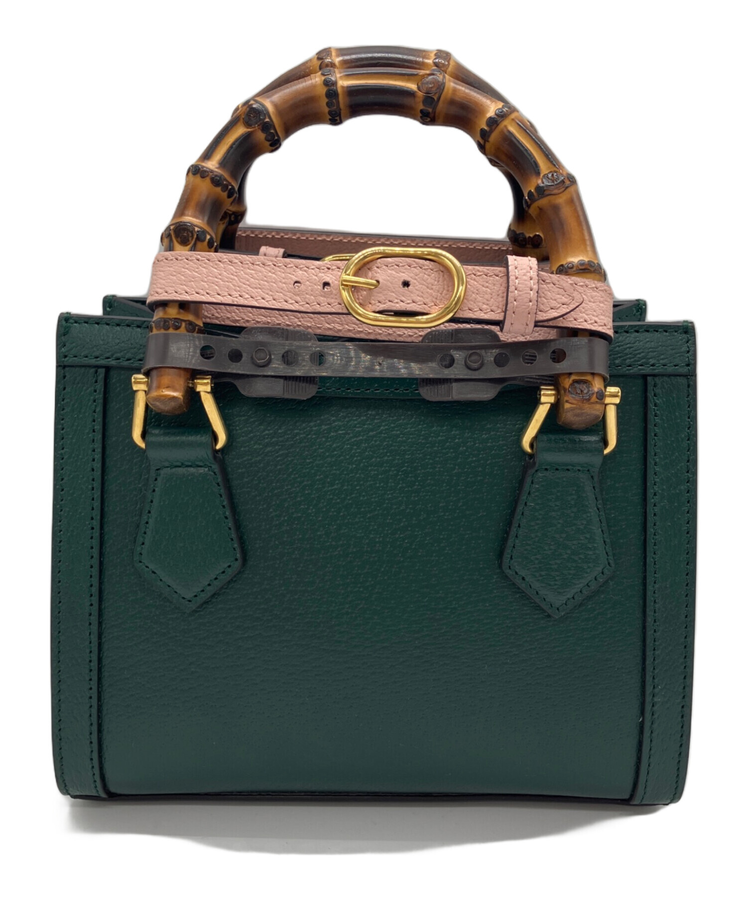 中古・古着通販】GUCCI (グッチ) ダイアナ バンブー 2WAYミニトート