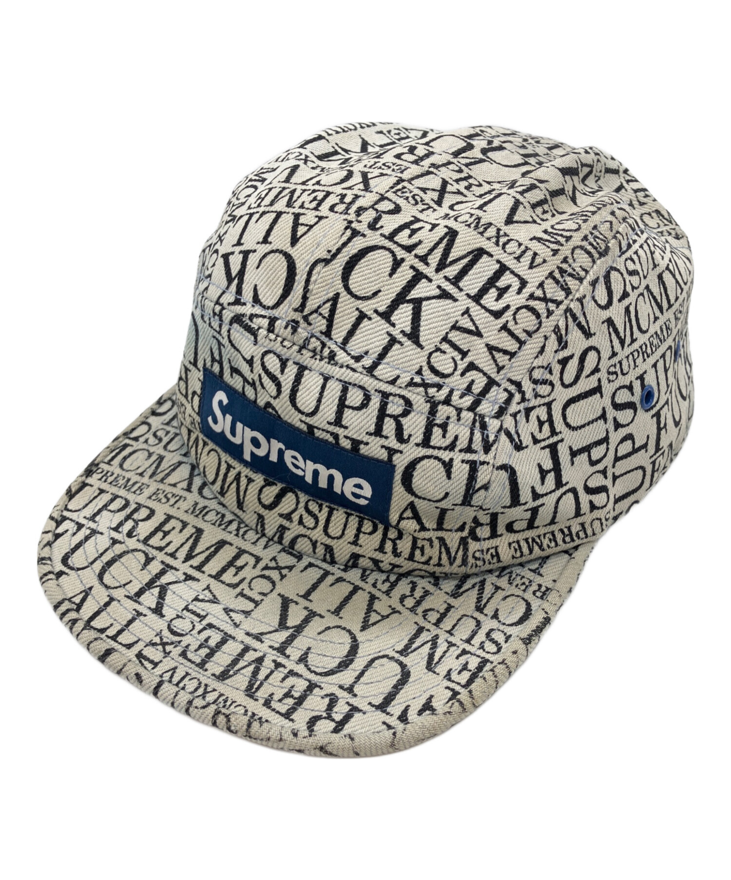 中古・古着通販】Supreme (シュプリーム) Fuck 'Em All Denim Camp Cap