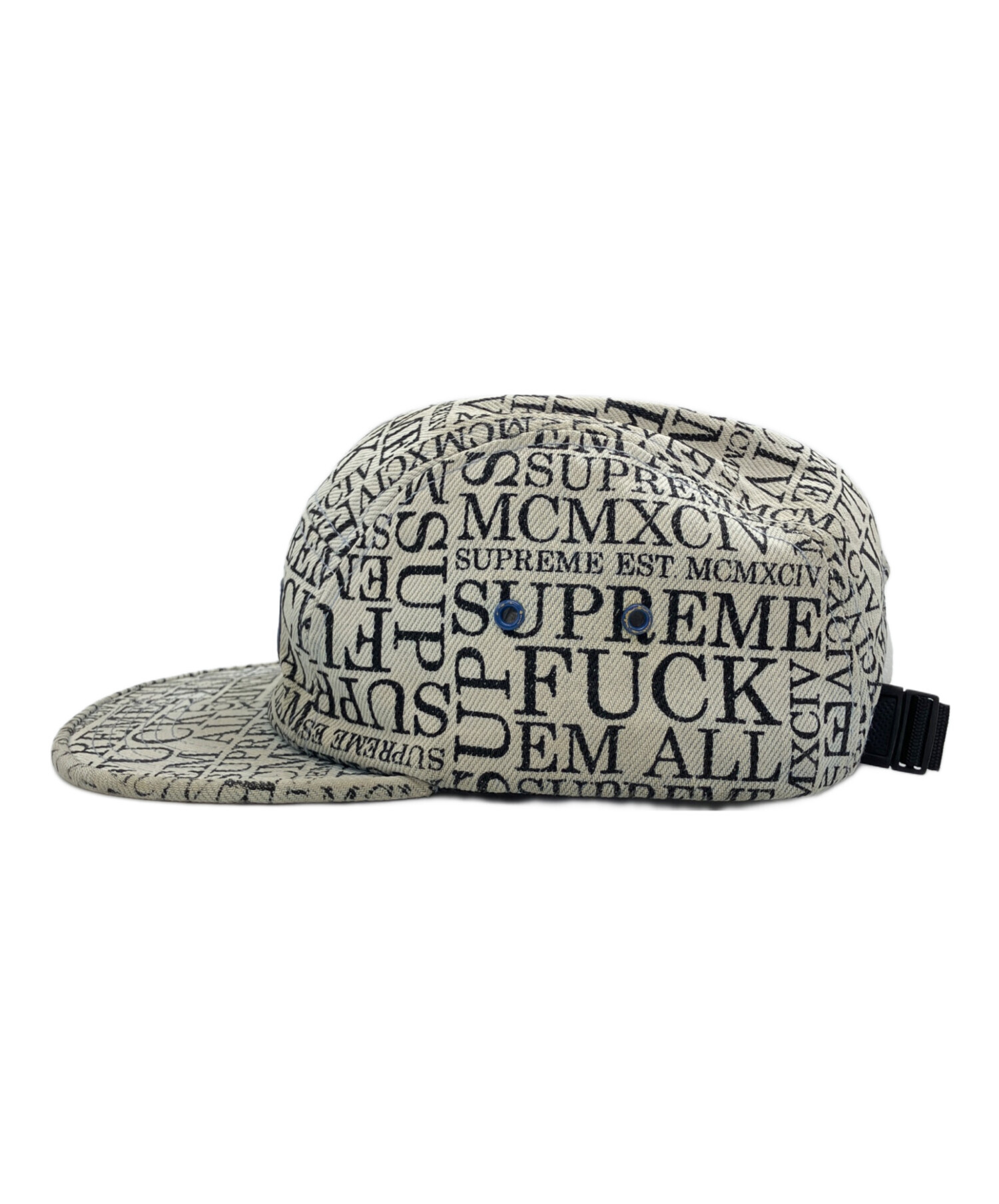 中古・古着通販】Supreme (シュプリーム) Fuck 'Em All Denim Camp Cap