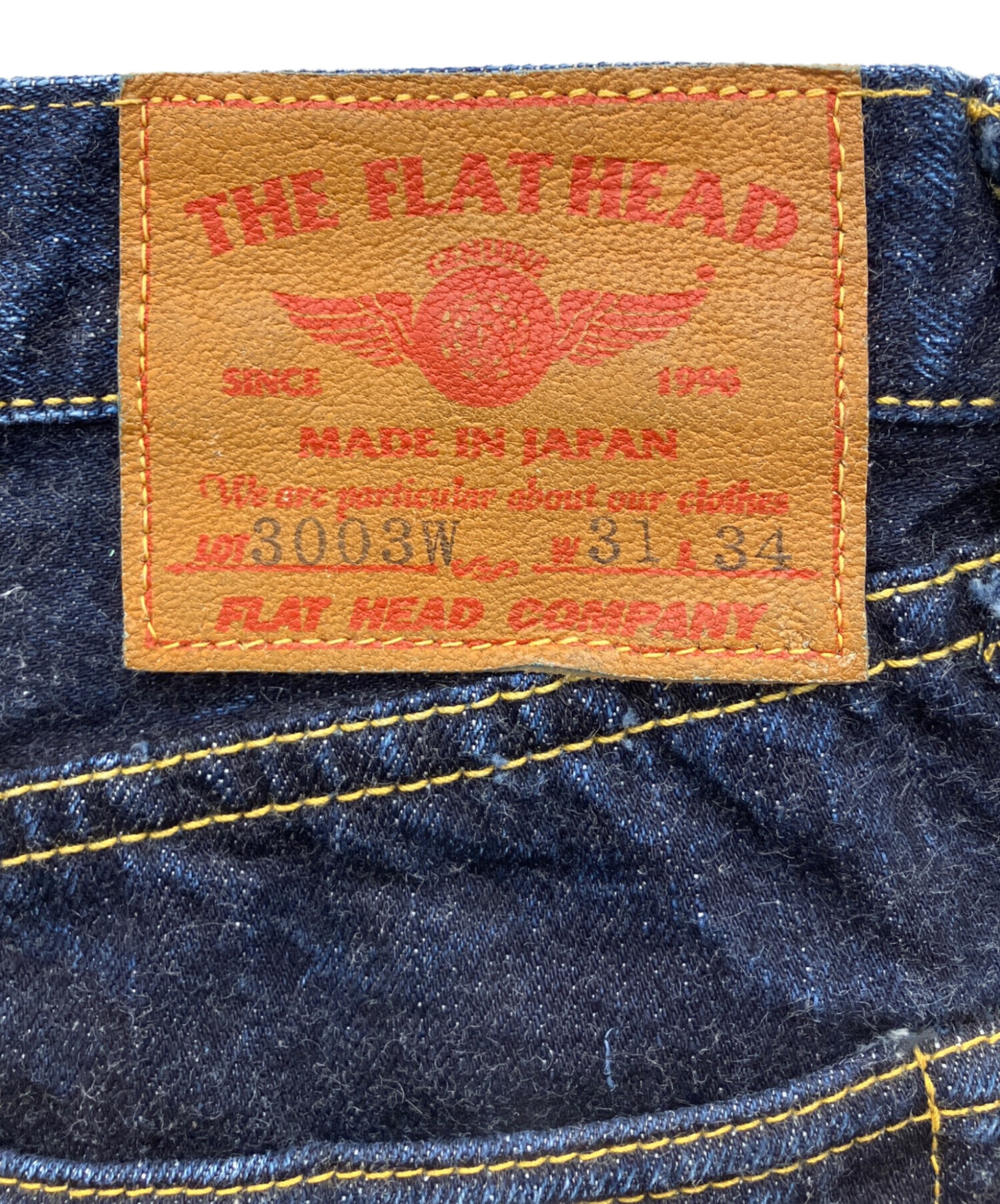 中古・古着通販】THE FLAT HEAD (ザ・フラットヘッド) 3003Wデニム
