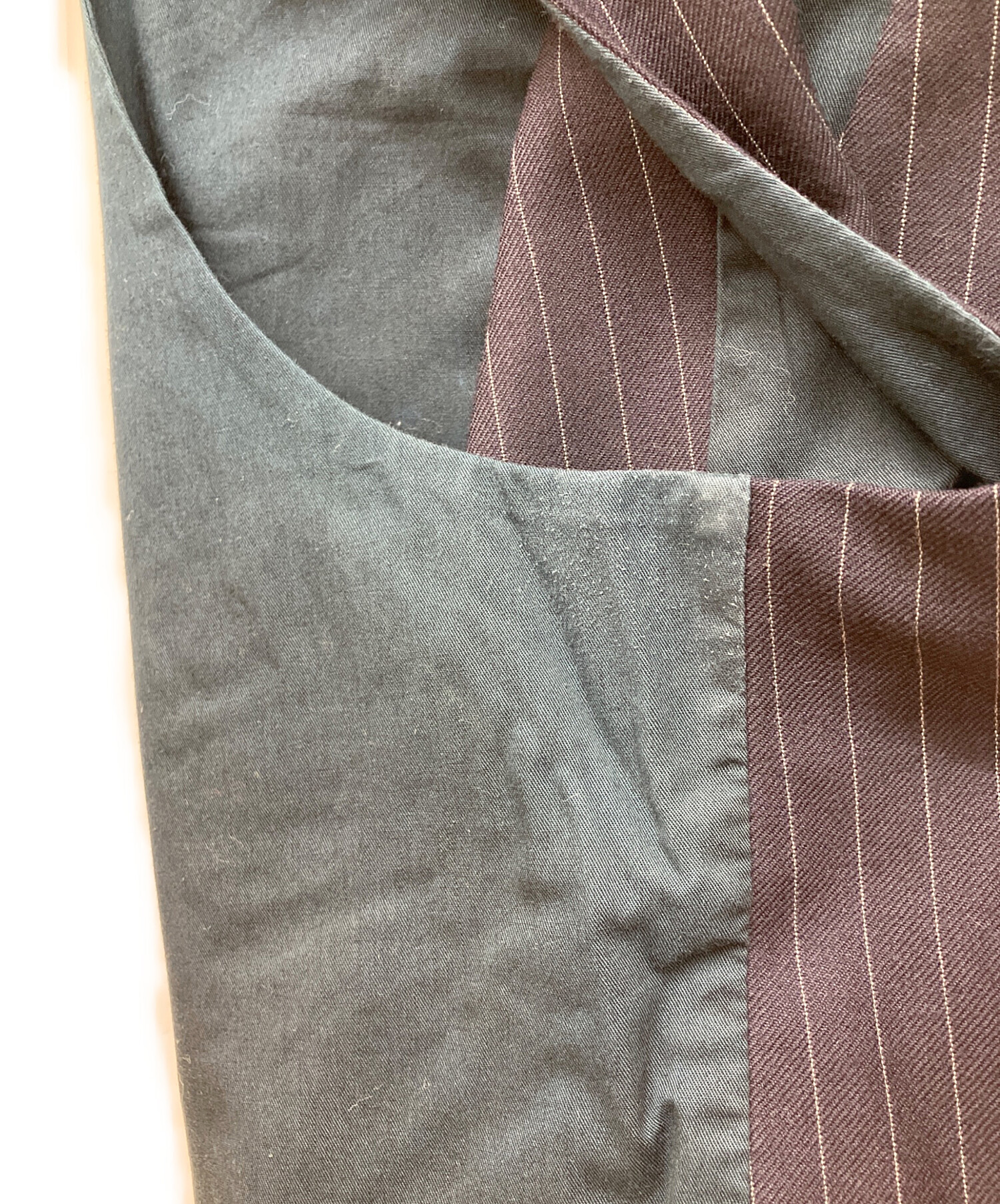 中古・古着通販】LARDINI (ラルディーニ) ウールストライプジレ