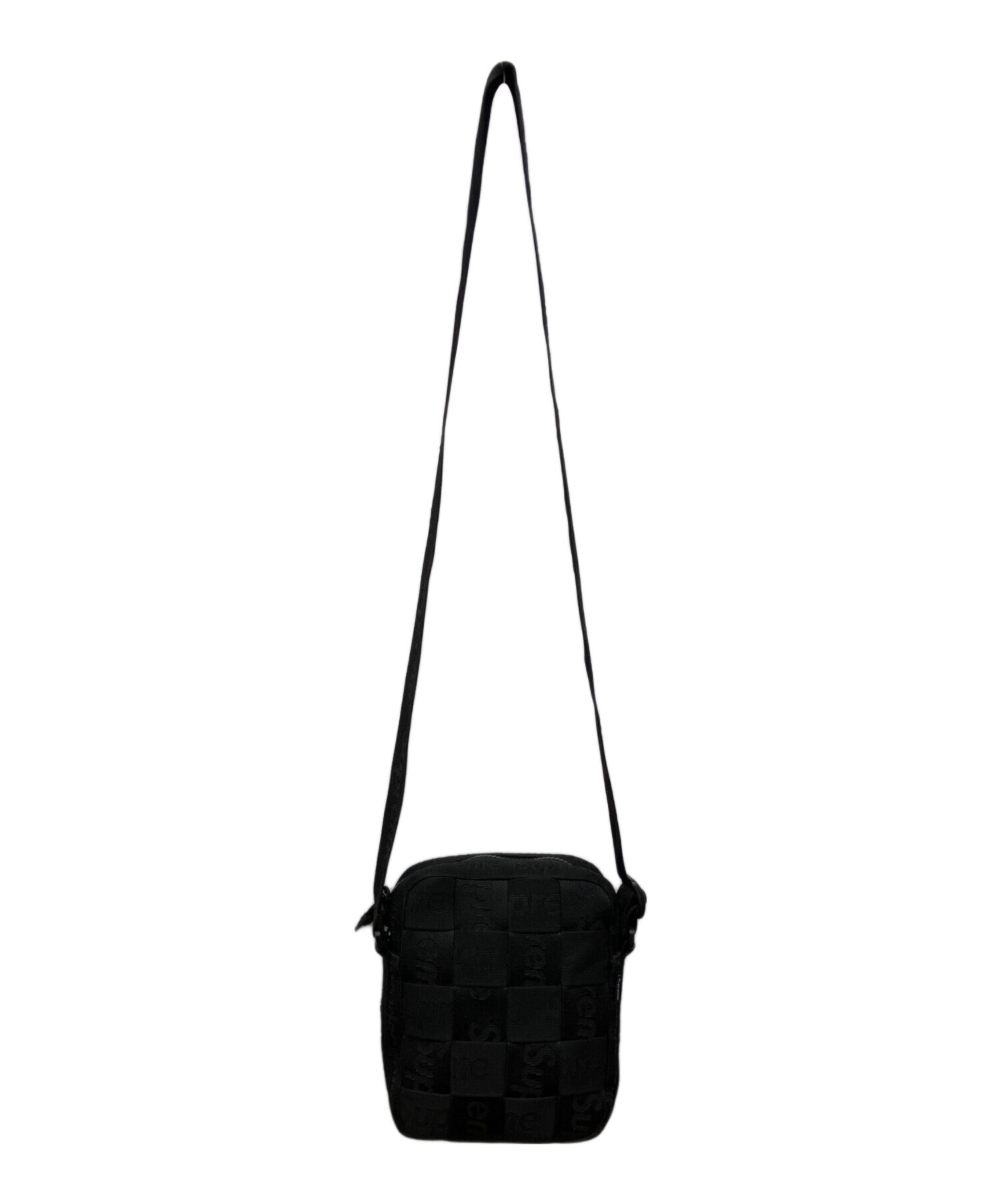 中古・古着通販】SUPREME (シュプリーム) WOVEN SHOULDER BAG ブラック 