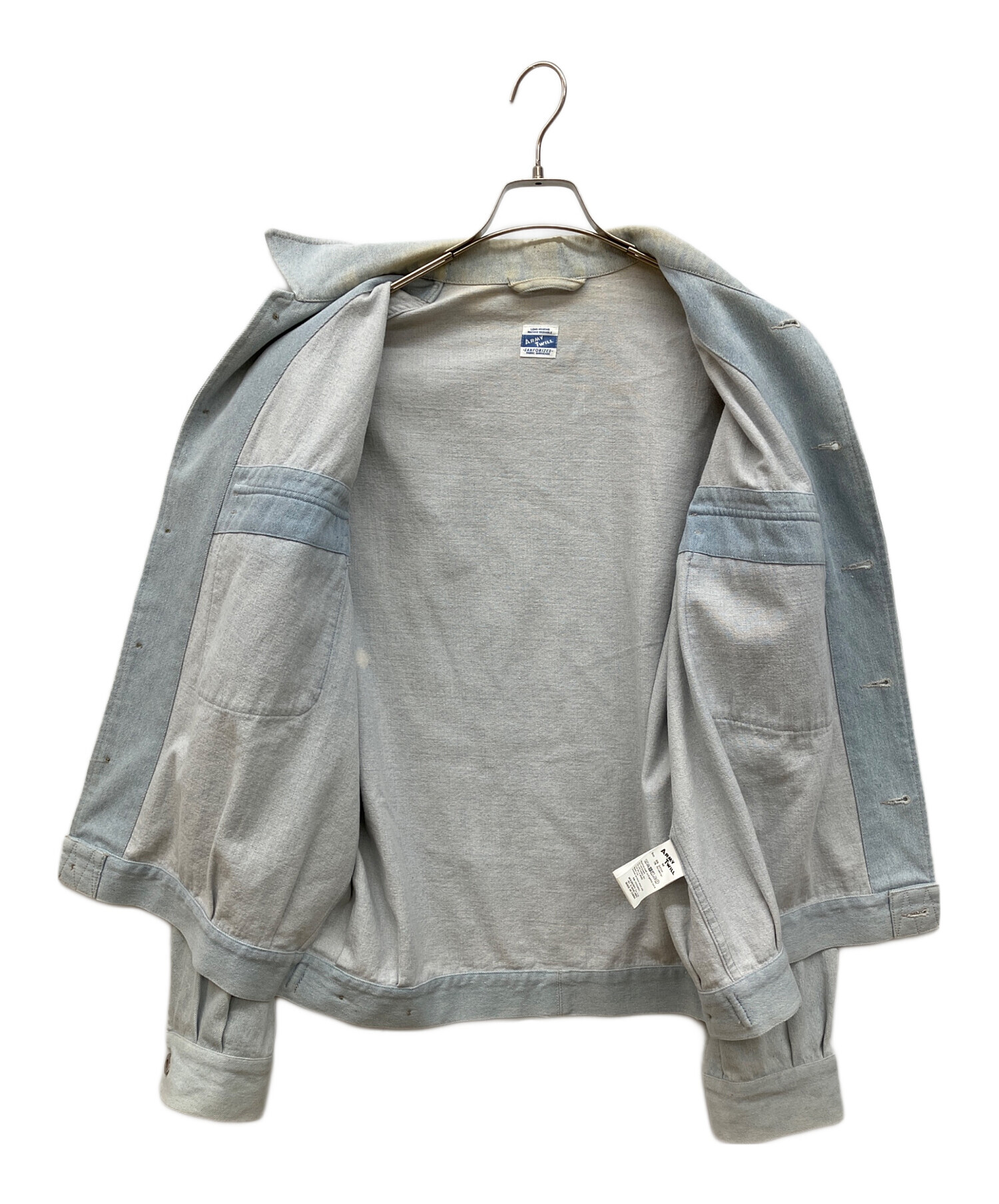 中古・古着通販】ARMY TWILL (アーミーツイル) デニムジャケット 