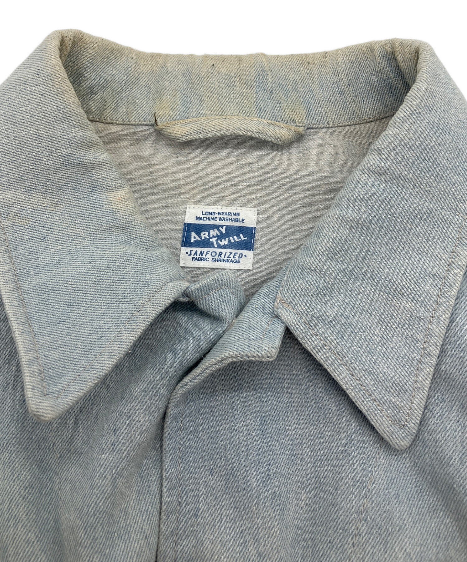 中古・古着通販】ARMY TWILL (アーミーツイル) デニムジャケット 