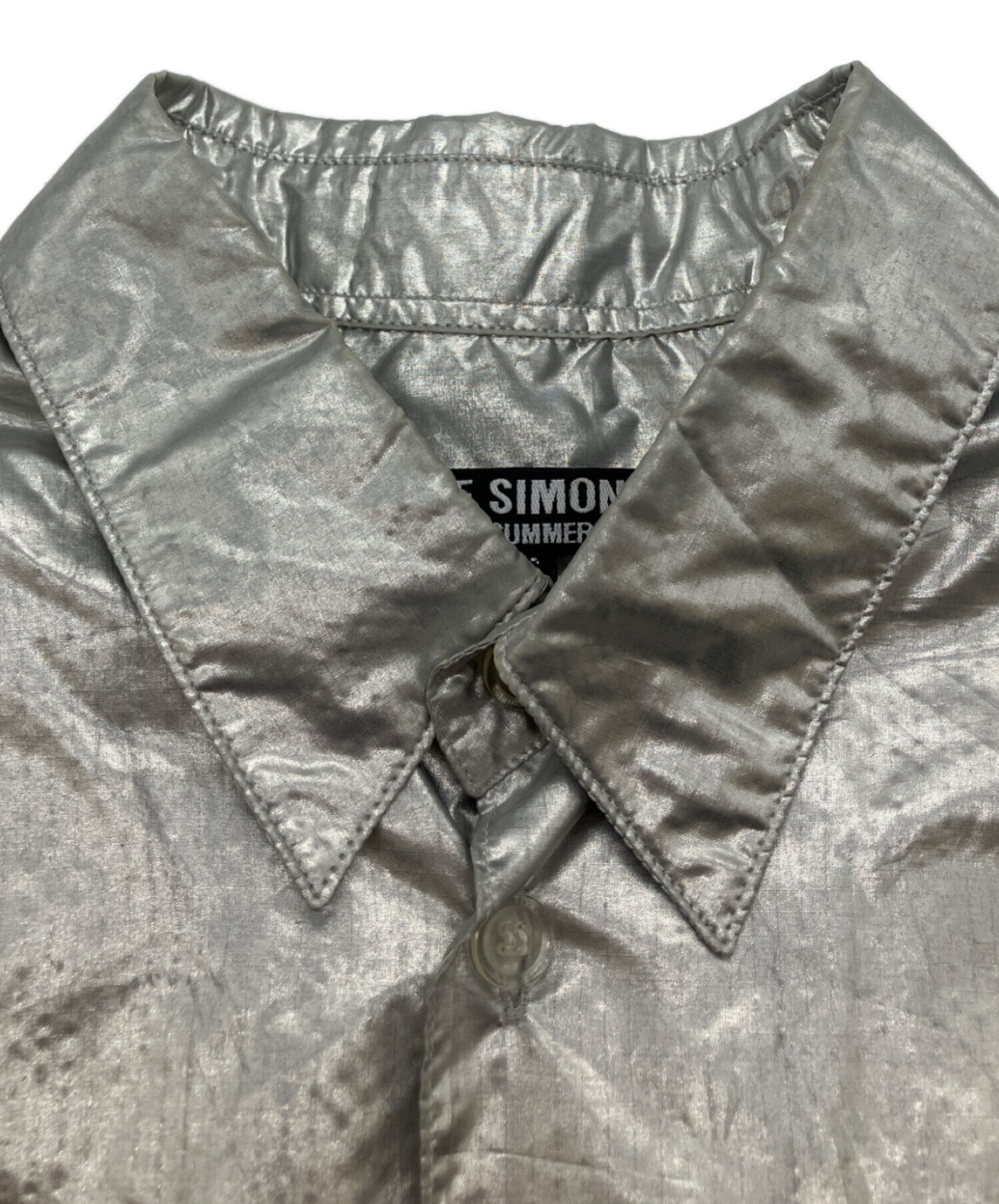 中古・古着通販】RAF SIMONS (ラフシモンズ) 07SS 半袖シャツ グレー