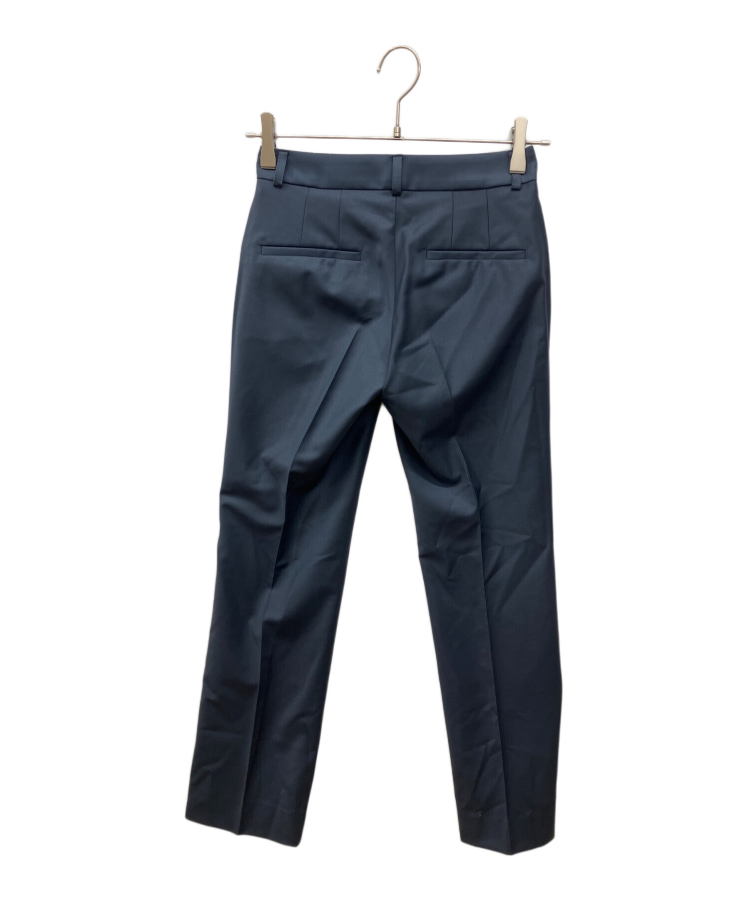 中古・古着通販】icB (アイシービー) ノーカラーセットアップ ネイビー