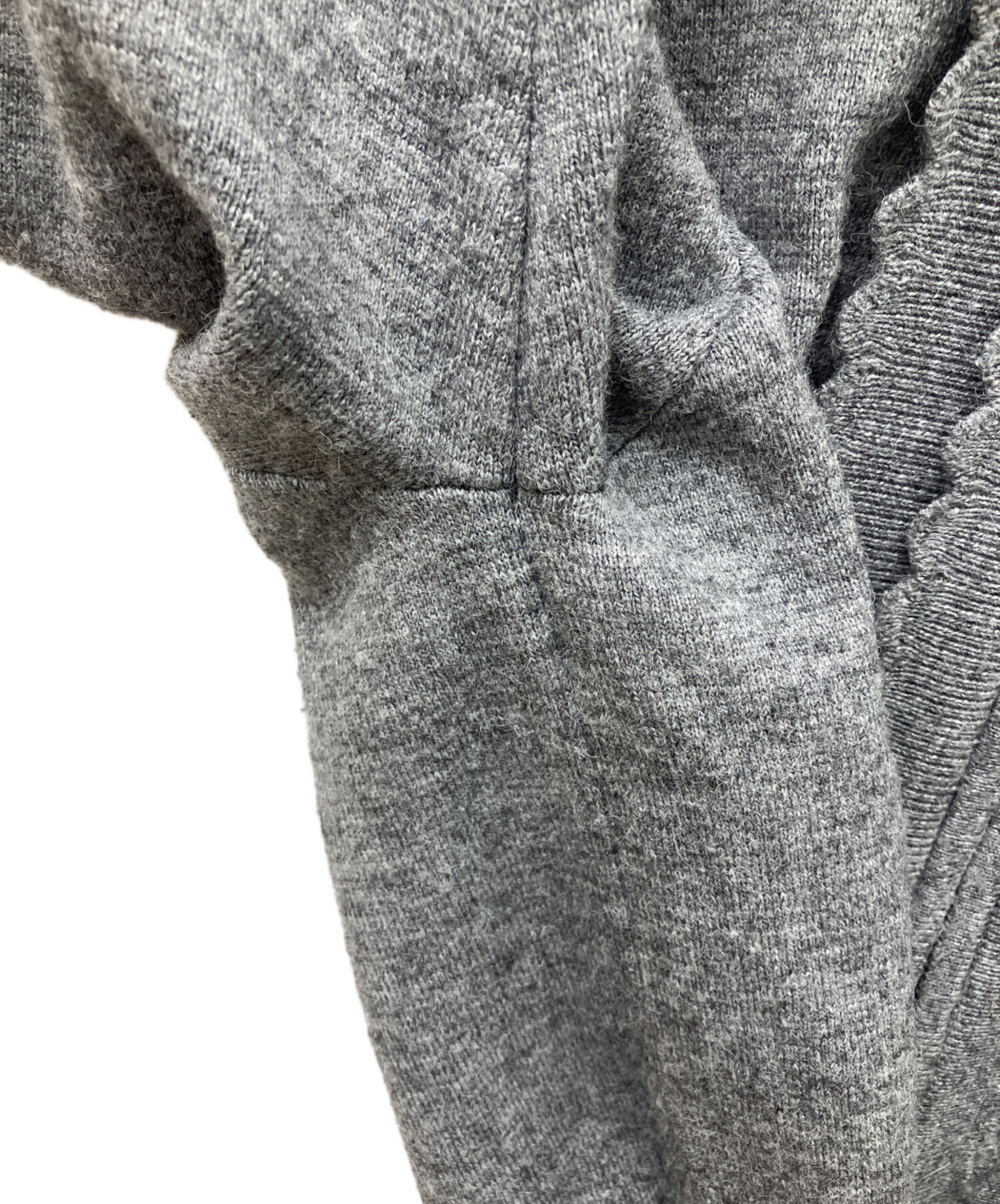 中古・古着通販】Bibiy. (ビビィ) SUSIE SHIRT KNIT GRAY シャツニット